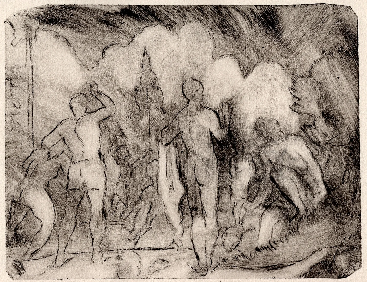 After Cézanne, Bathers