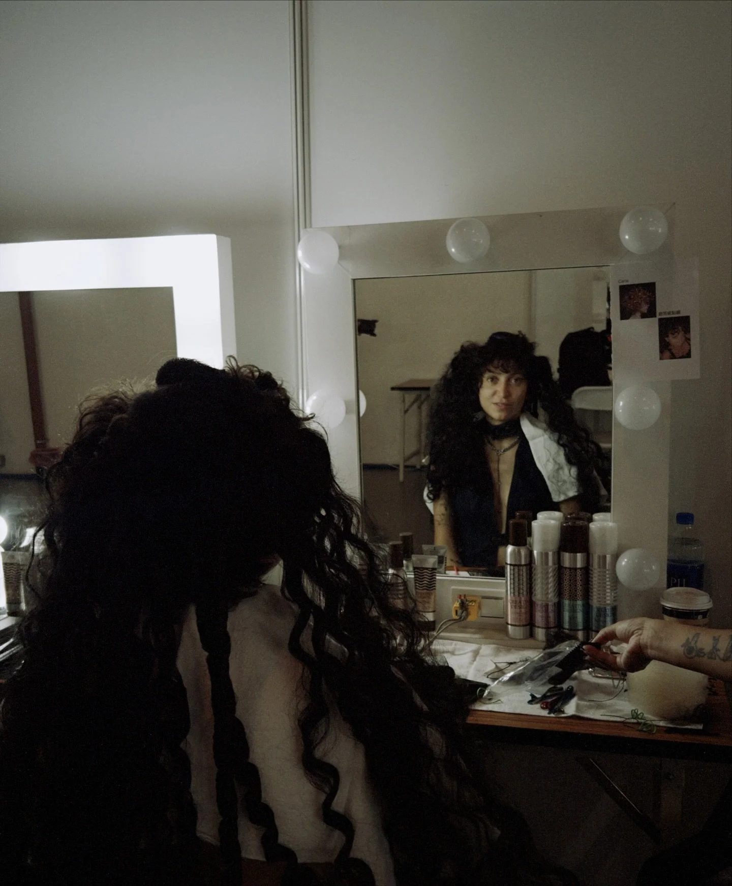 Moments before the show 
&bull;
&bull;
&bull;
#backstage #model #模特兒 #台北時裝週 #tpefashionweek #ss26