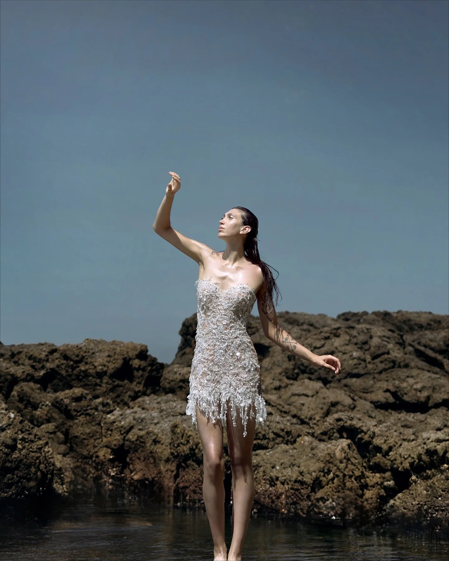 Siren is back ? 🦭 
&bull;
3/3 
Fashion design &amp; styling🪡 @ruirui_fad @ruirui_dressing @ruirui_bridal 
Photo 📸 @danny880103 
Make up &amp; Hair💄 @free_hair23 
再一次、感謝你們😍✨很期待再次與你們合作 🫶
&bull;
&bull;
@voguetaiwan @voguemagazine 
#model #photosho