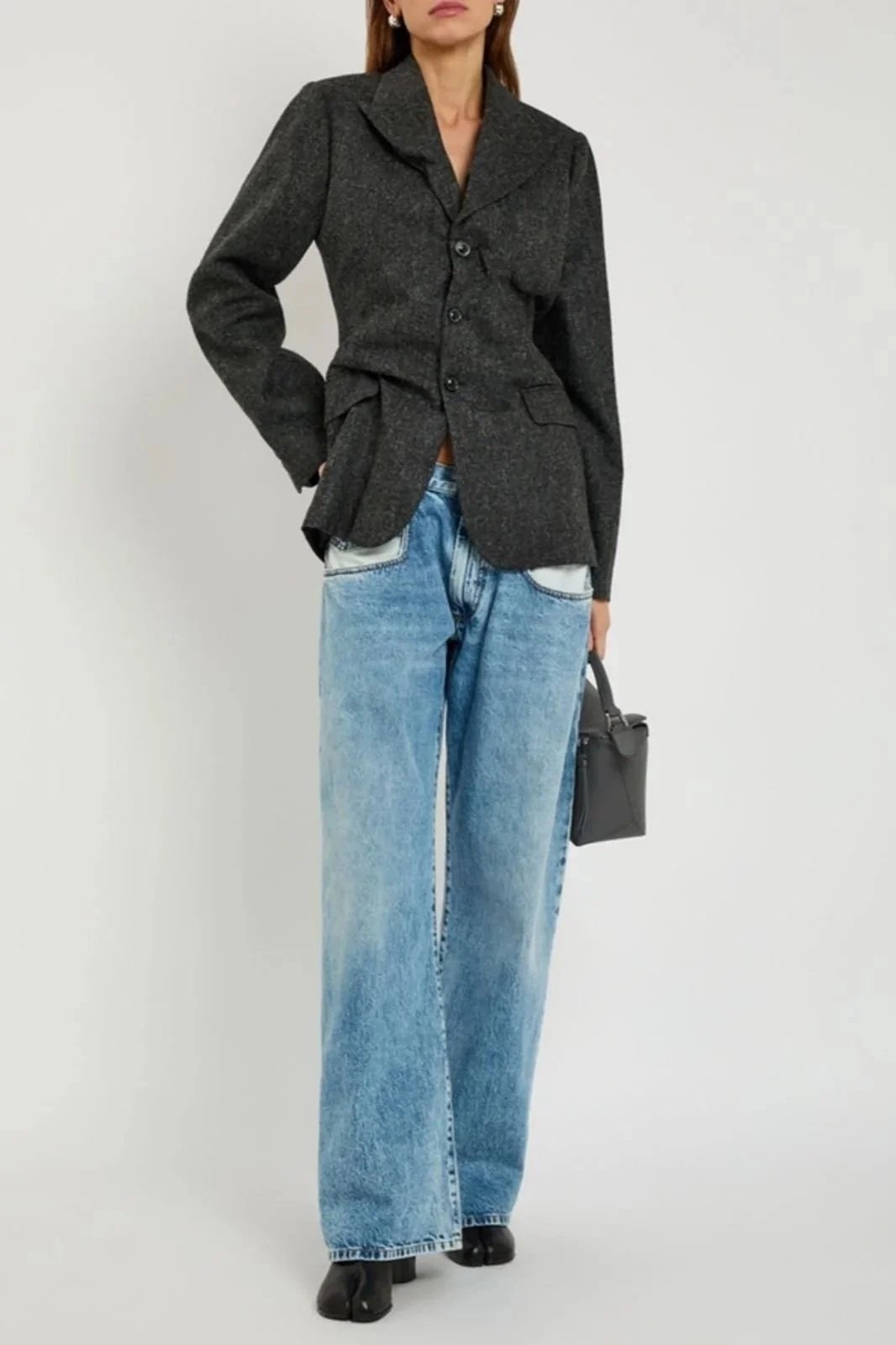 Product fashion image before social ad optimisation showing plain catalogue presentation without branding overlay