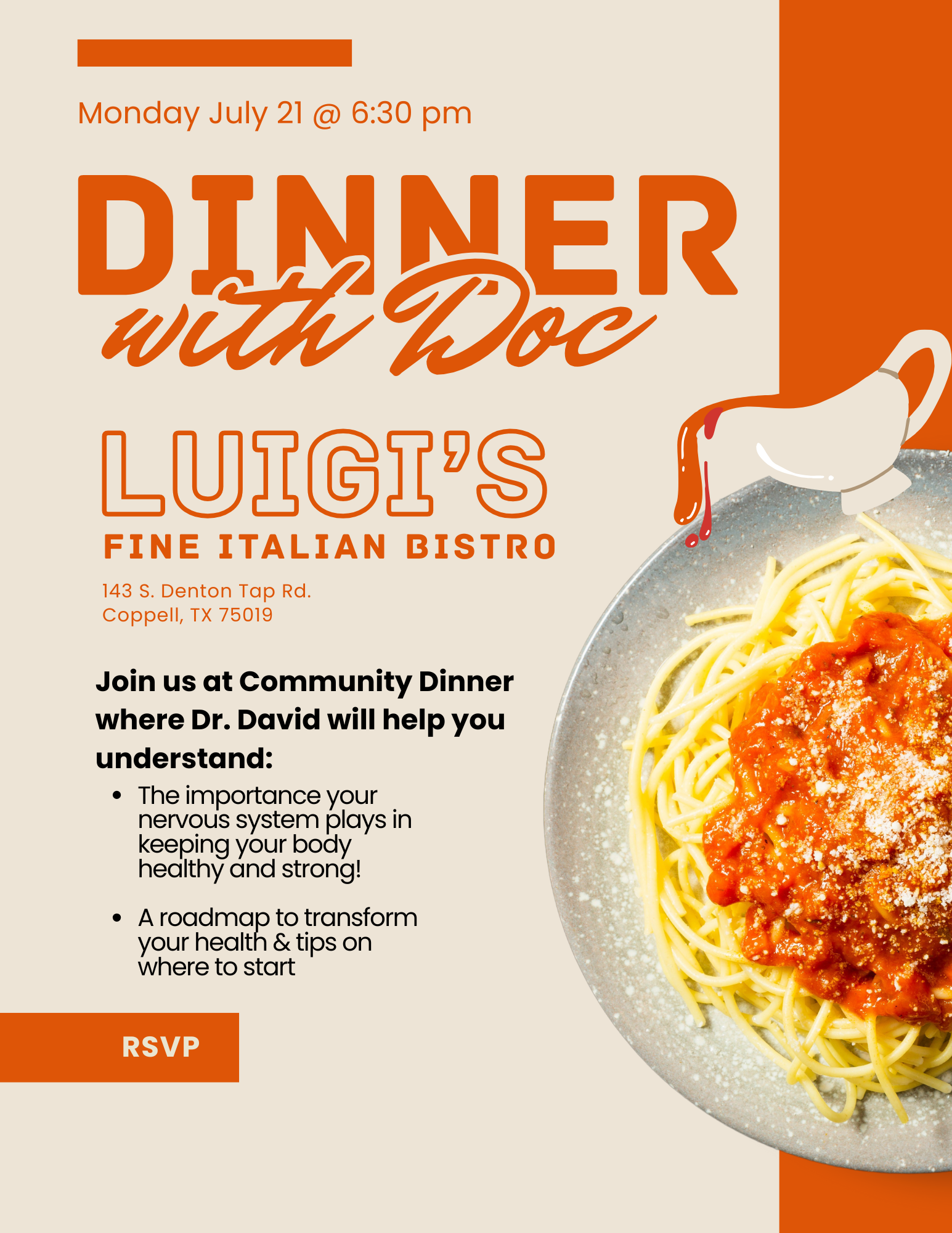 Dinner with Doc