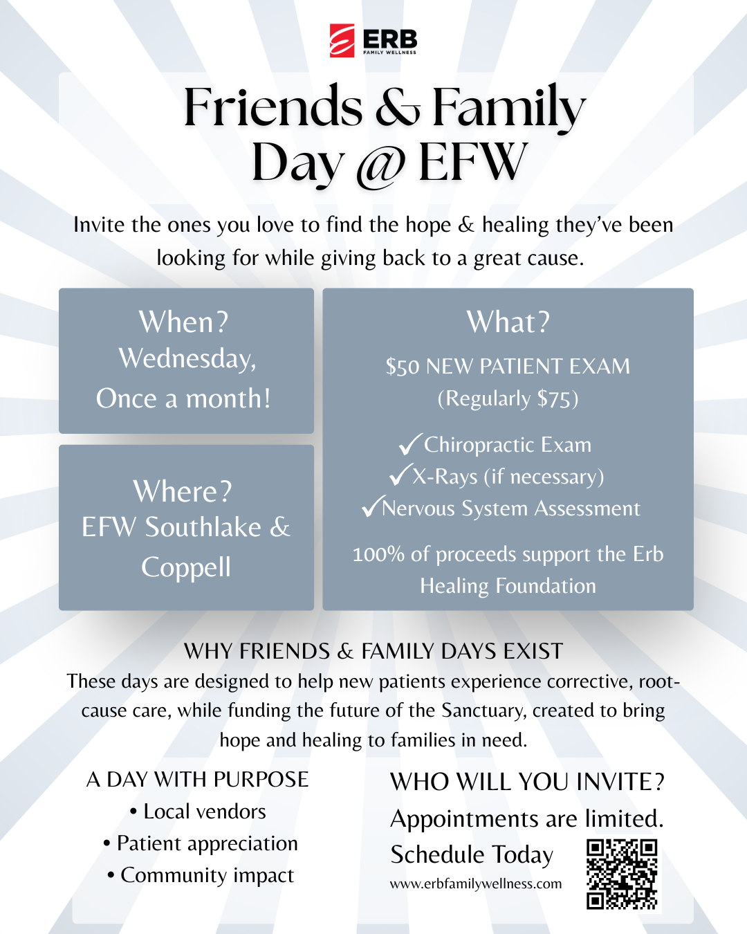 February Friends &amp; Family Day