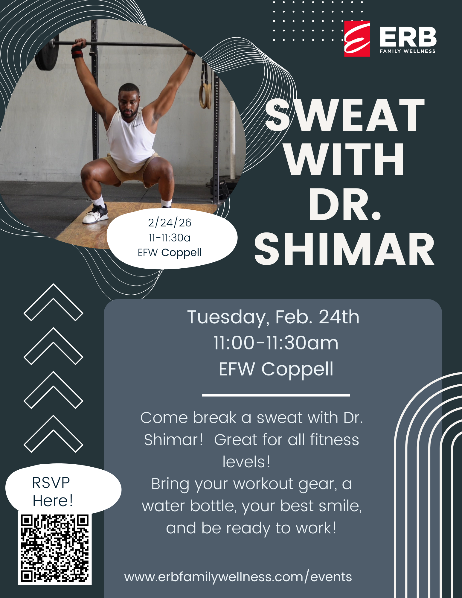 Sweat with Dr. Shimar