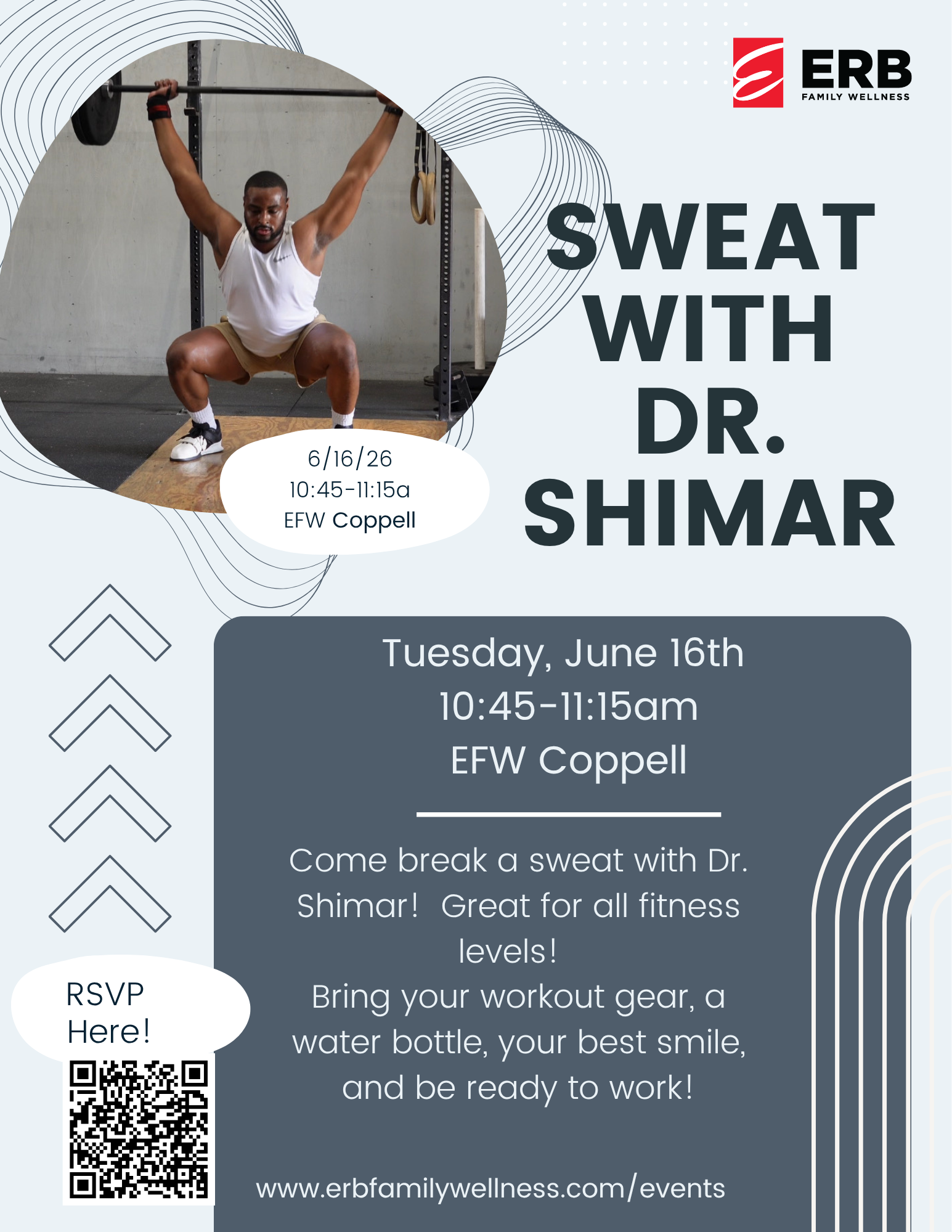 Sweat with Dr. Shimar 
