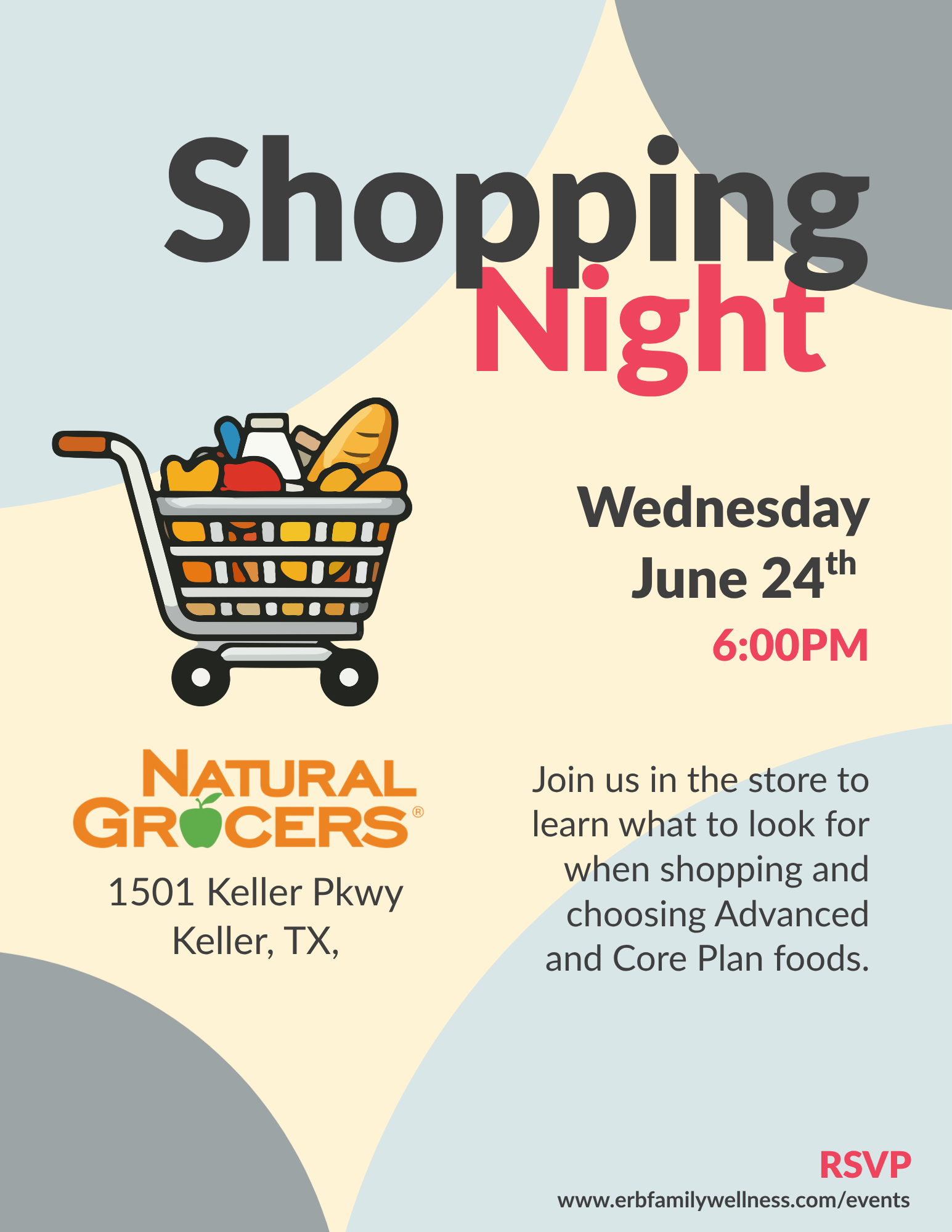 Shopping Night @ Natural Grocers 