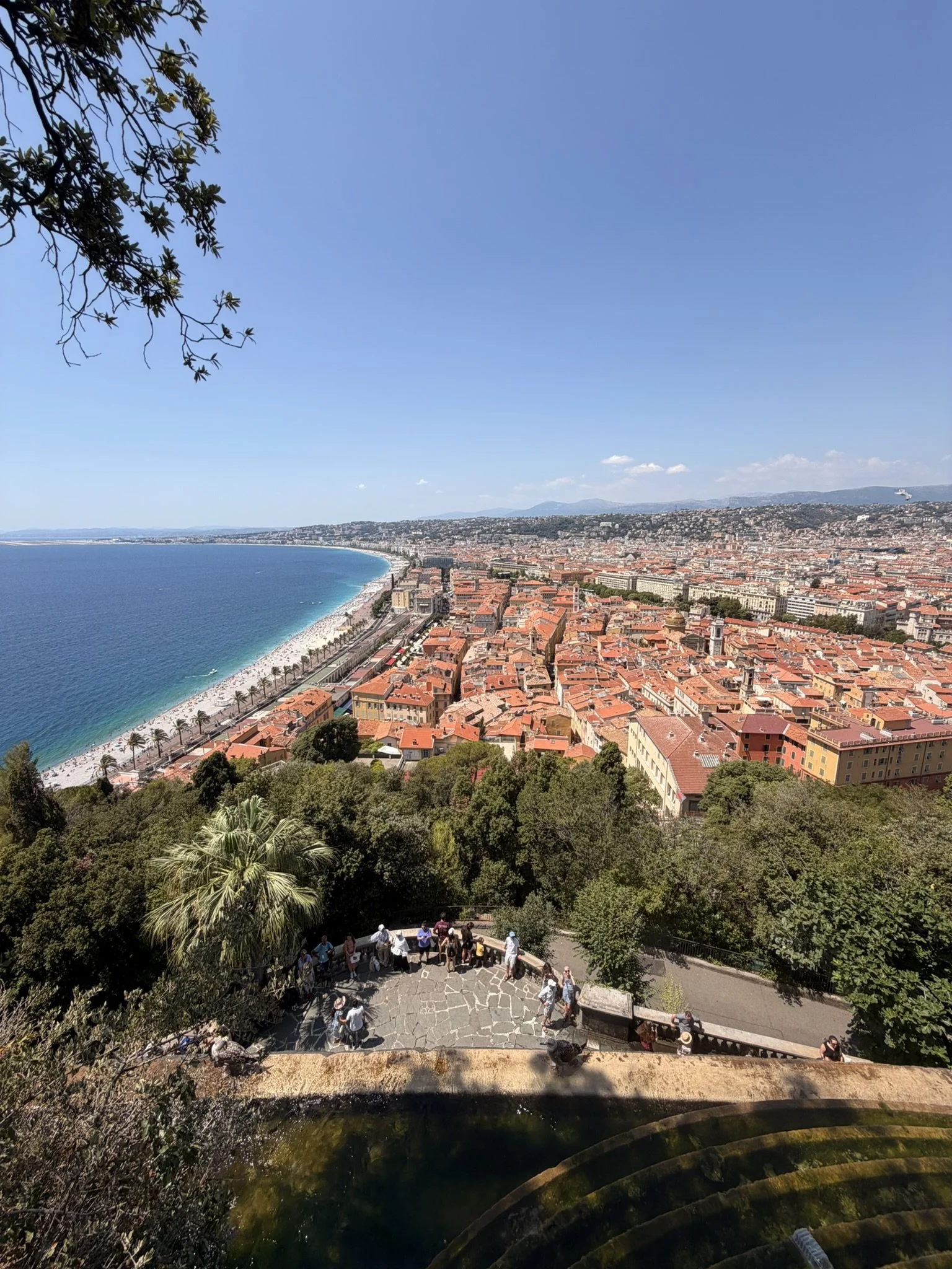 Viewpoint in nice of the whole time, the best spot for seaview in Nice