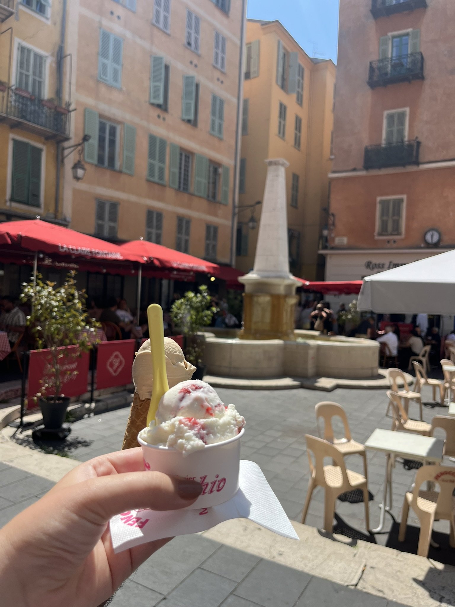 Ice cream Nice Fenocchio, ice cream places in nice, gooad and affordable ice ceam