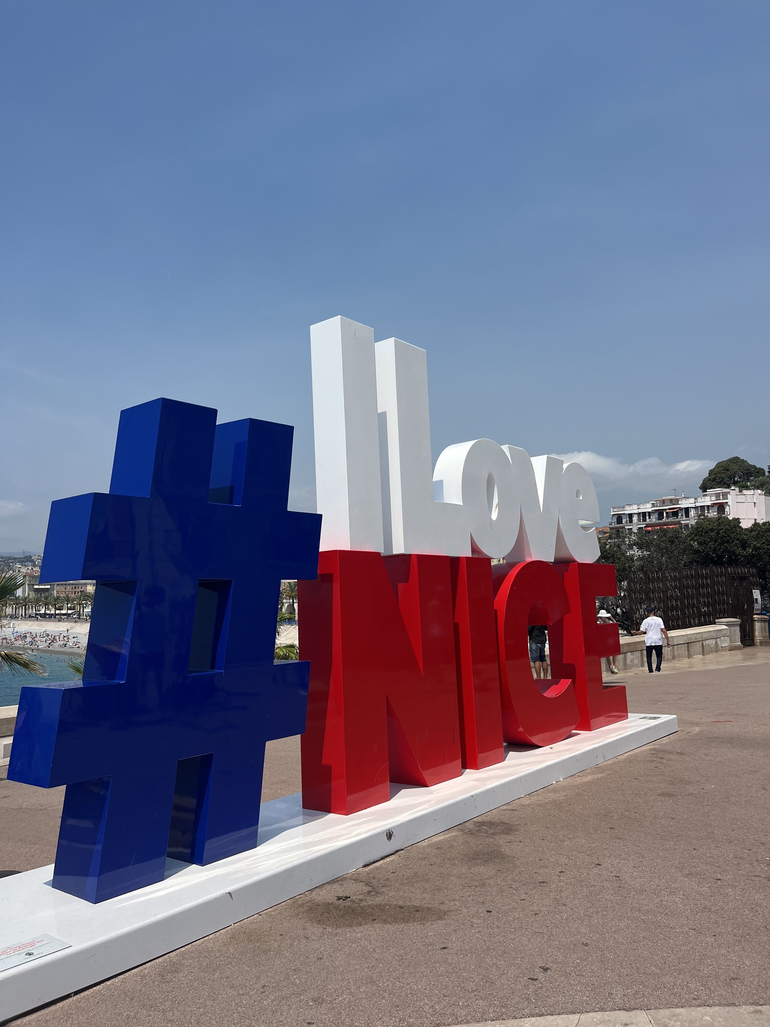 I love Nice viewpoint, Beaches in Nice, pictures spot in Nice