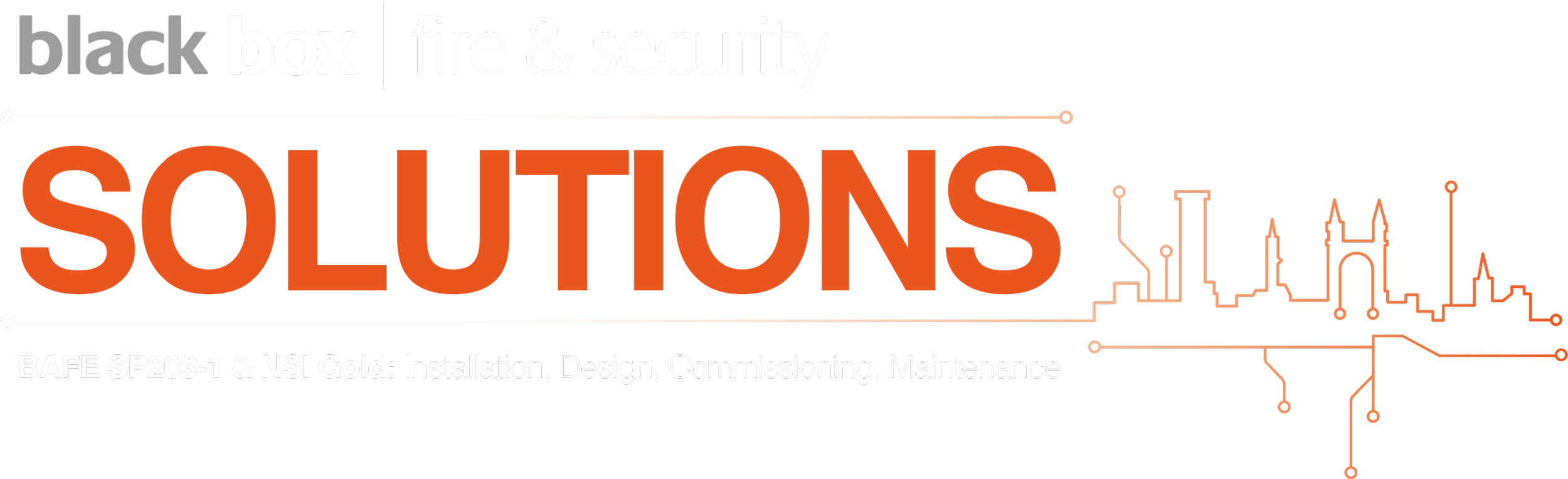 Header image for showcasing our Fire & Security Solutions servicing Scotland and the UK.