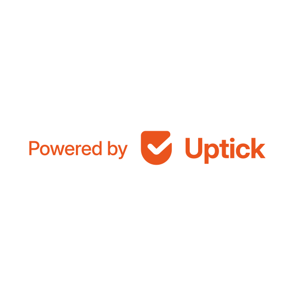 Uptick Logo Black Box Fire & Security