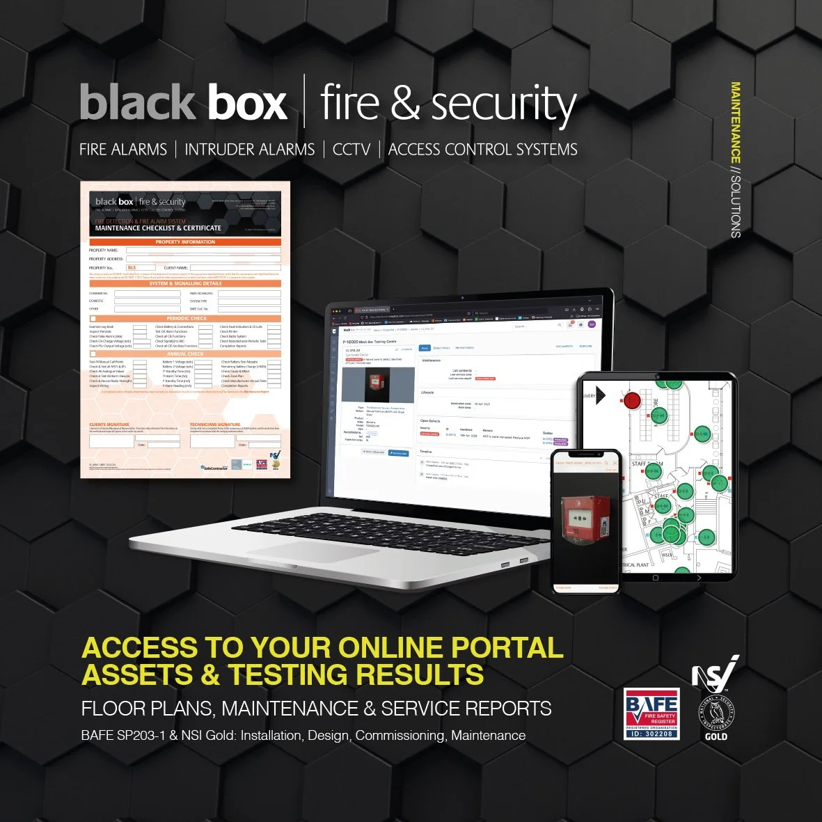 Maintenance & Monitoring Solutions | Online Portal
