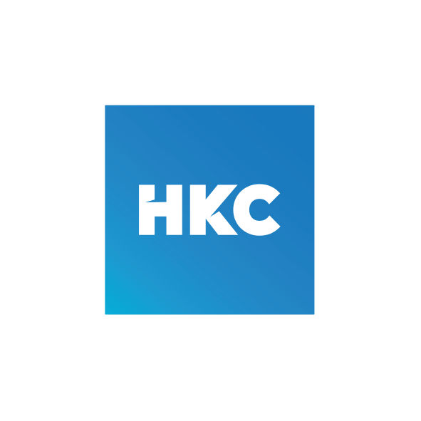 HKC Logo Black Box Fire & Security