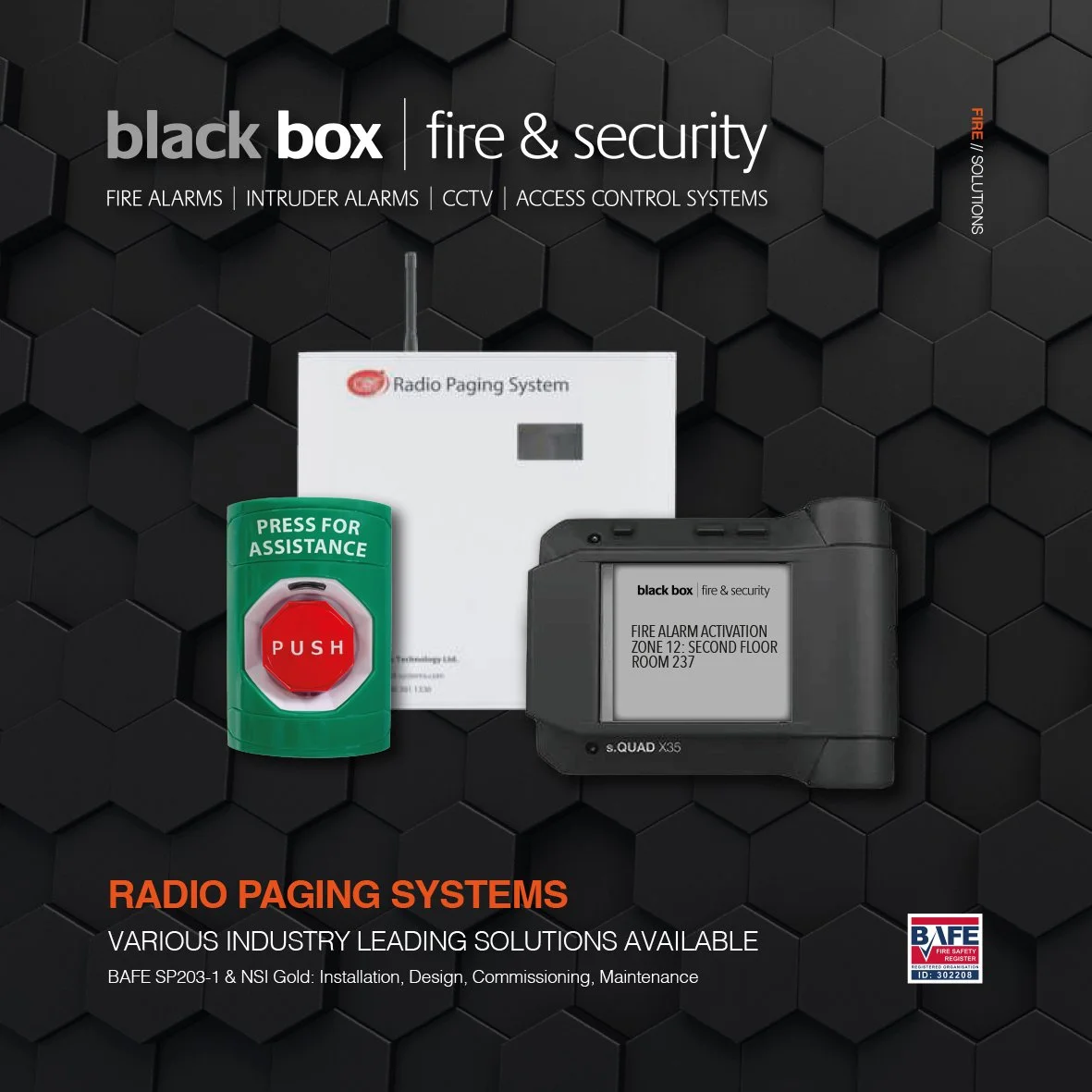 Black Box Fire & Security | Radio Paging Systems