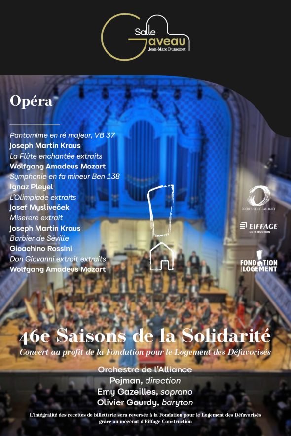 RECITAL SALLE GAVEAU - Saisons de la Solidarité