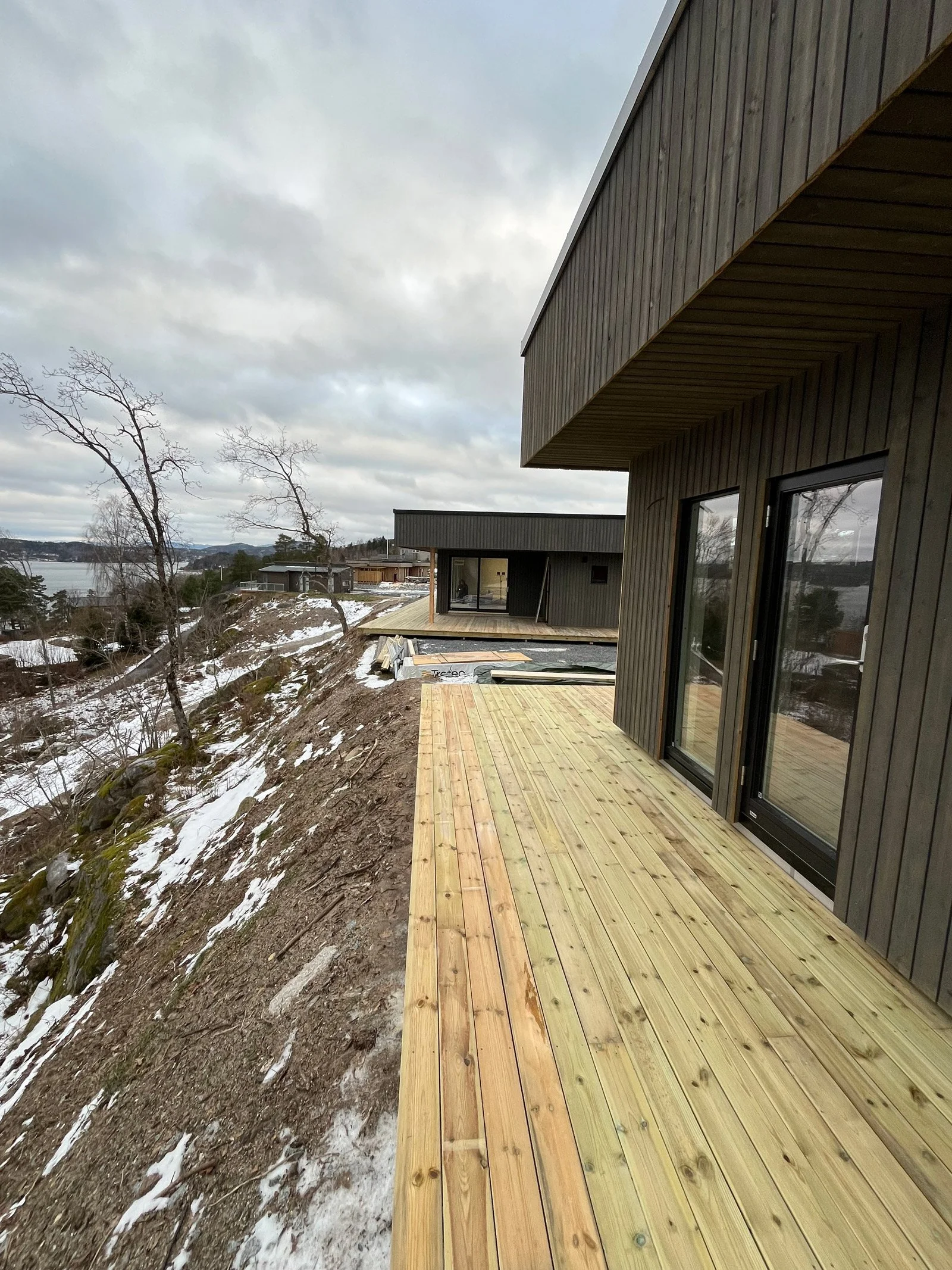 Byggeprosessen terrasse