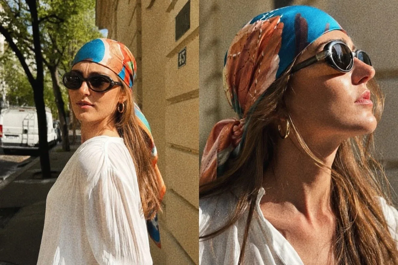 COMMENT PORTER UN FOULARD AVEC ÉLÉGANCE?