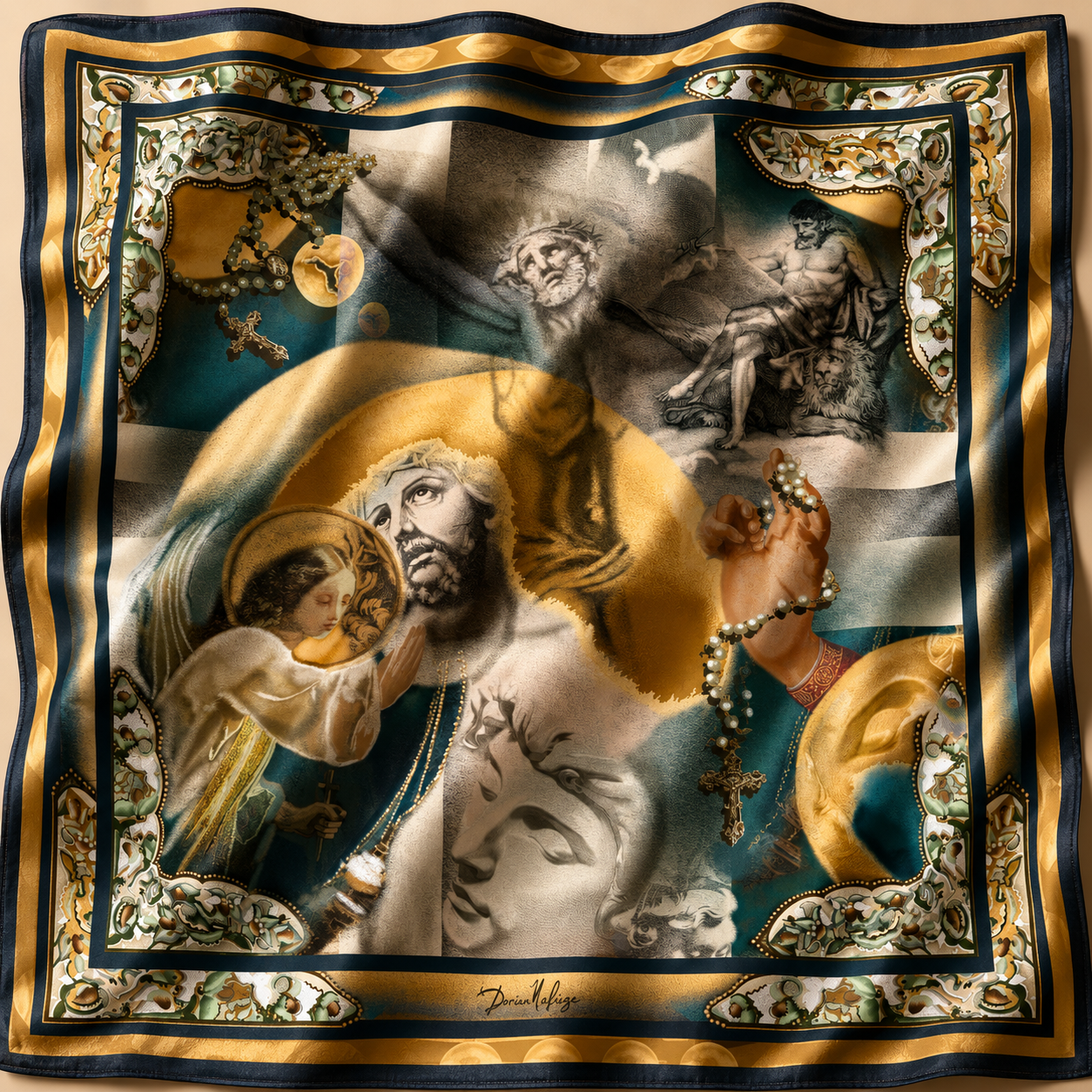 CARRÉ DE SOIE_LE CHRIST
