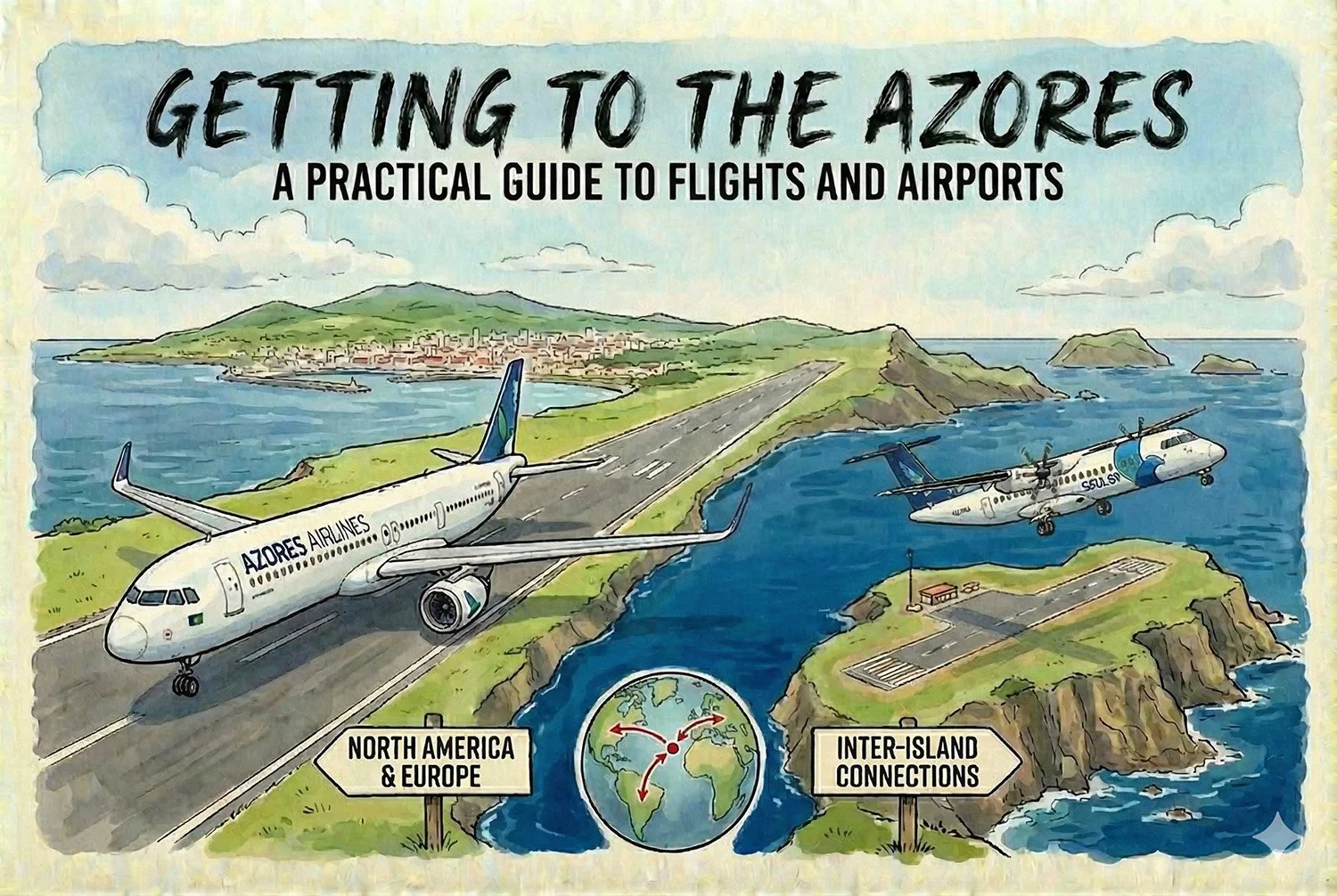 Getting to the Azores: A Practical Guide to Flights and Airports