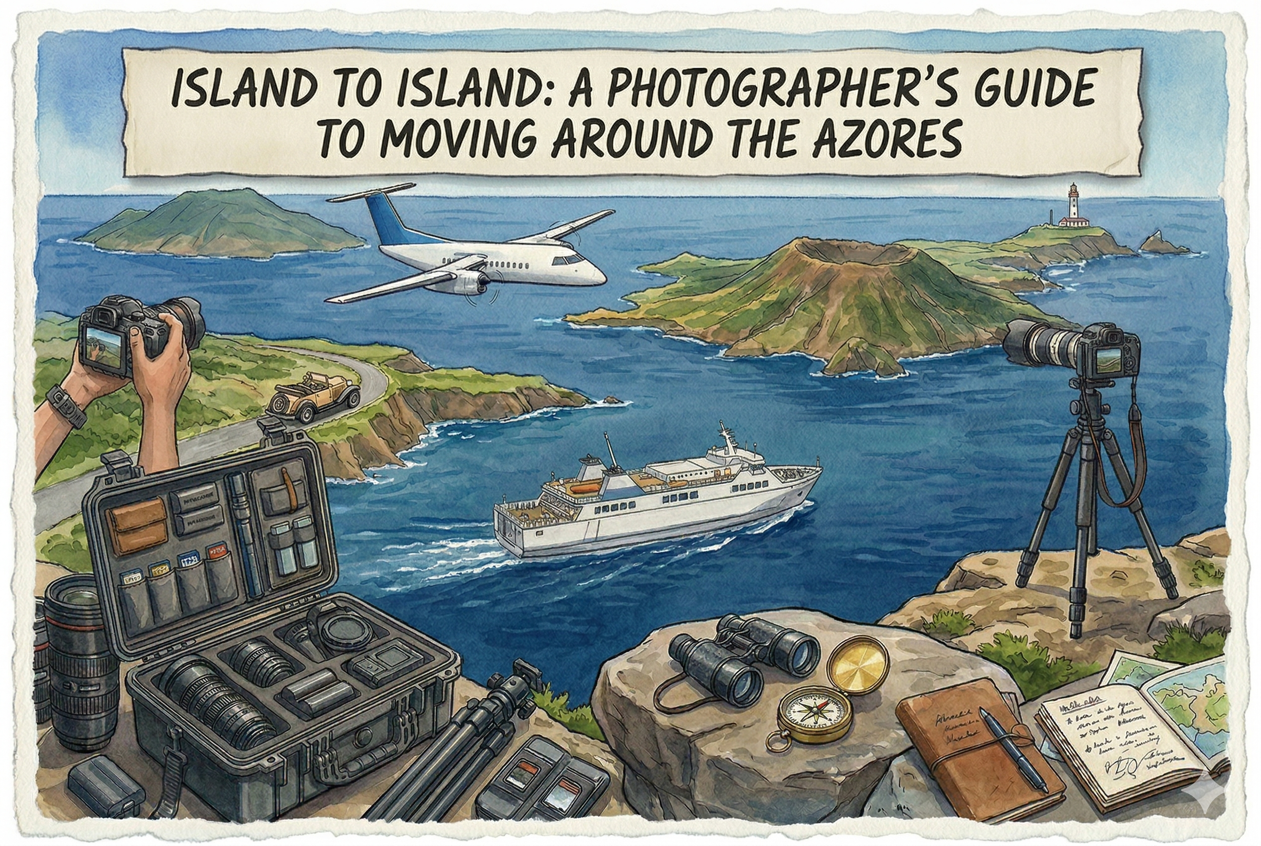 Island to Island: A Photographer's Guide to Moving Around the Azores