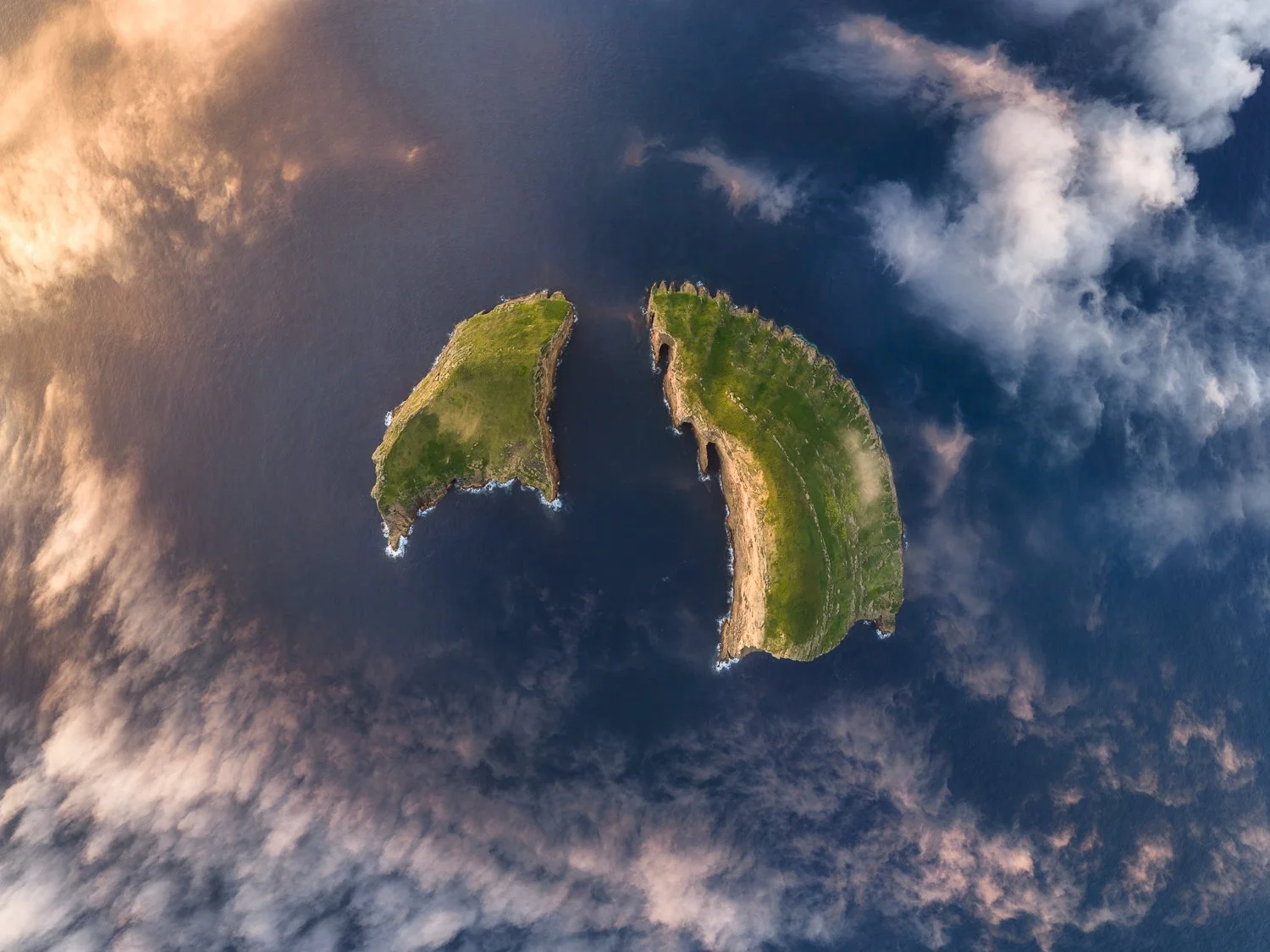 Photographing Ilhéu das Cabras: A Drone Perspective from Terceira Island, Azores