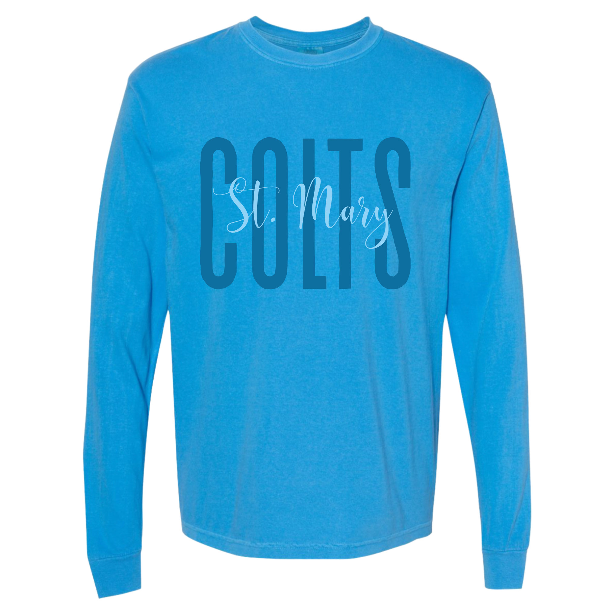 St. Mary Monochrome Long Sleeve T-Shirt