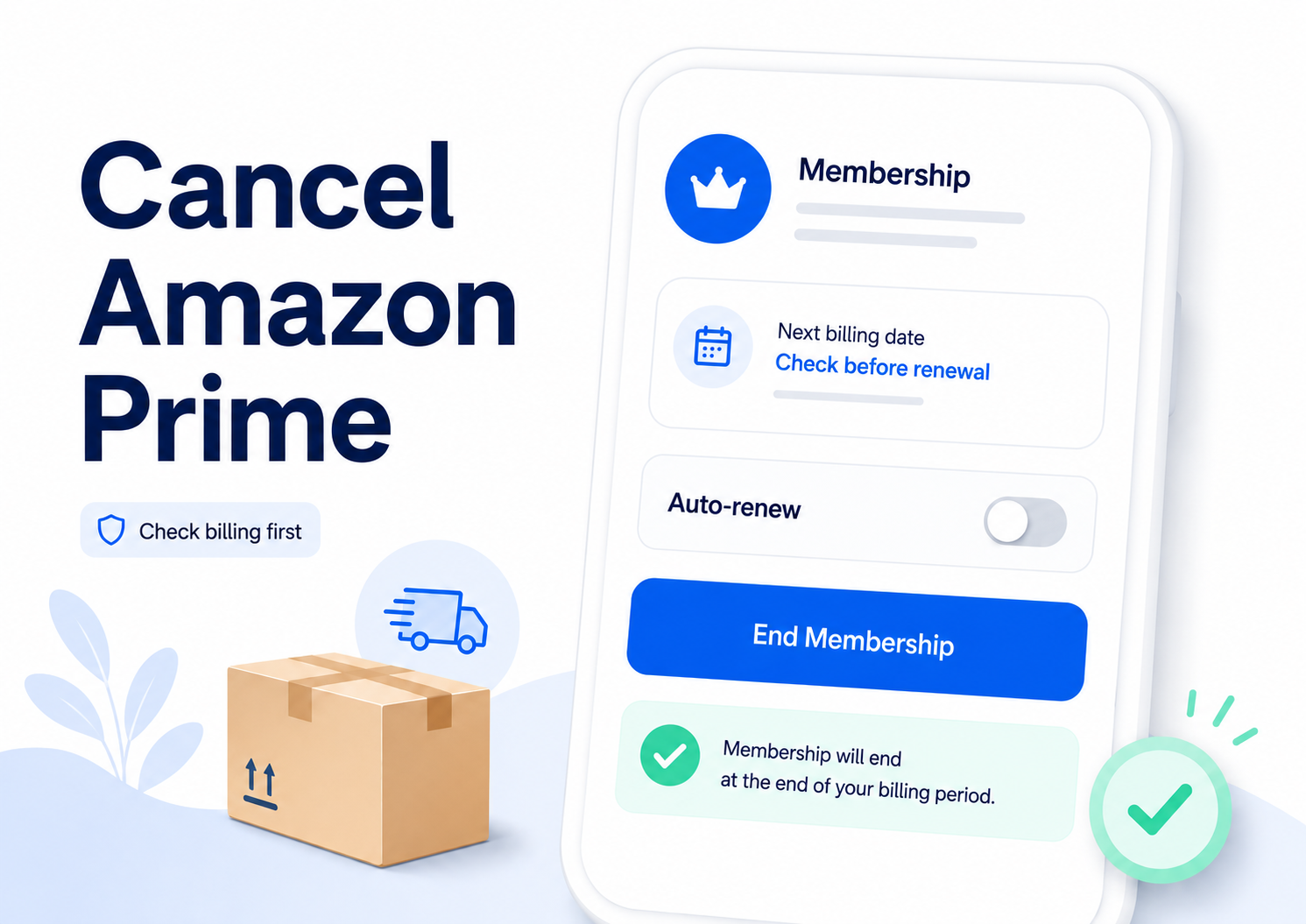 How to Cancel Amazon Prime
