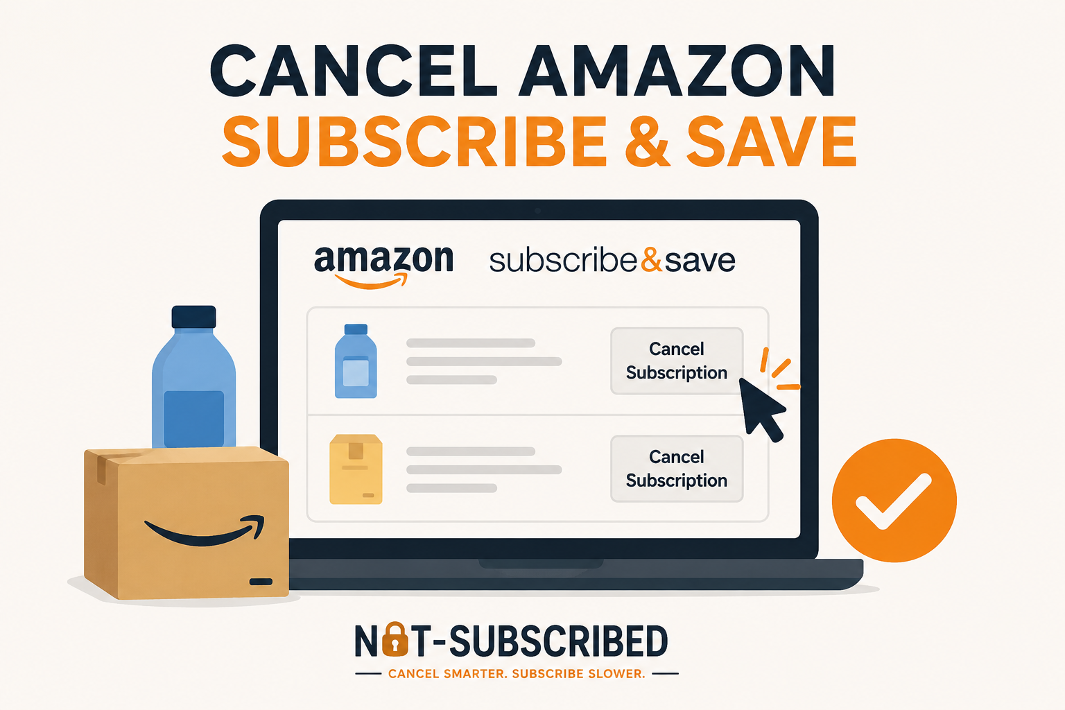 How to Cancel Amazon Subscribe &amp; Save