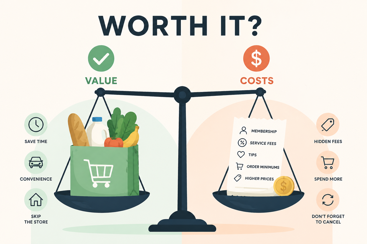 Are Grocery Delivery Subscriptions Worth It?