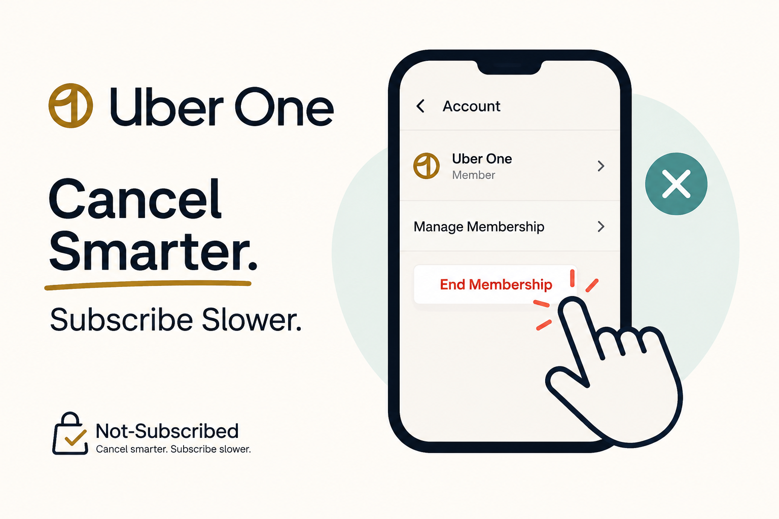 How to Cancel Uber One