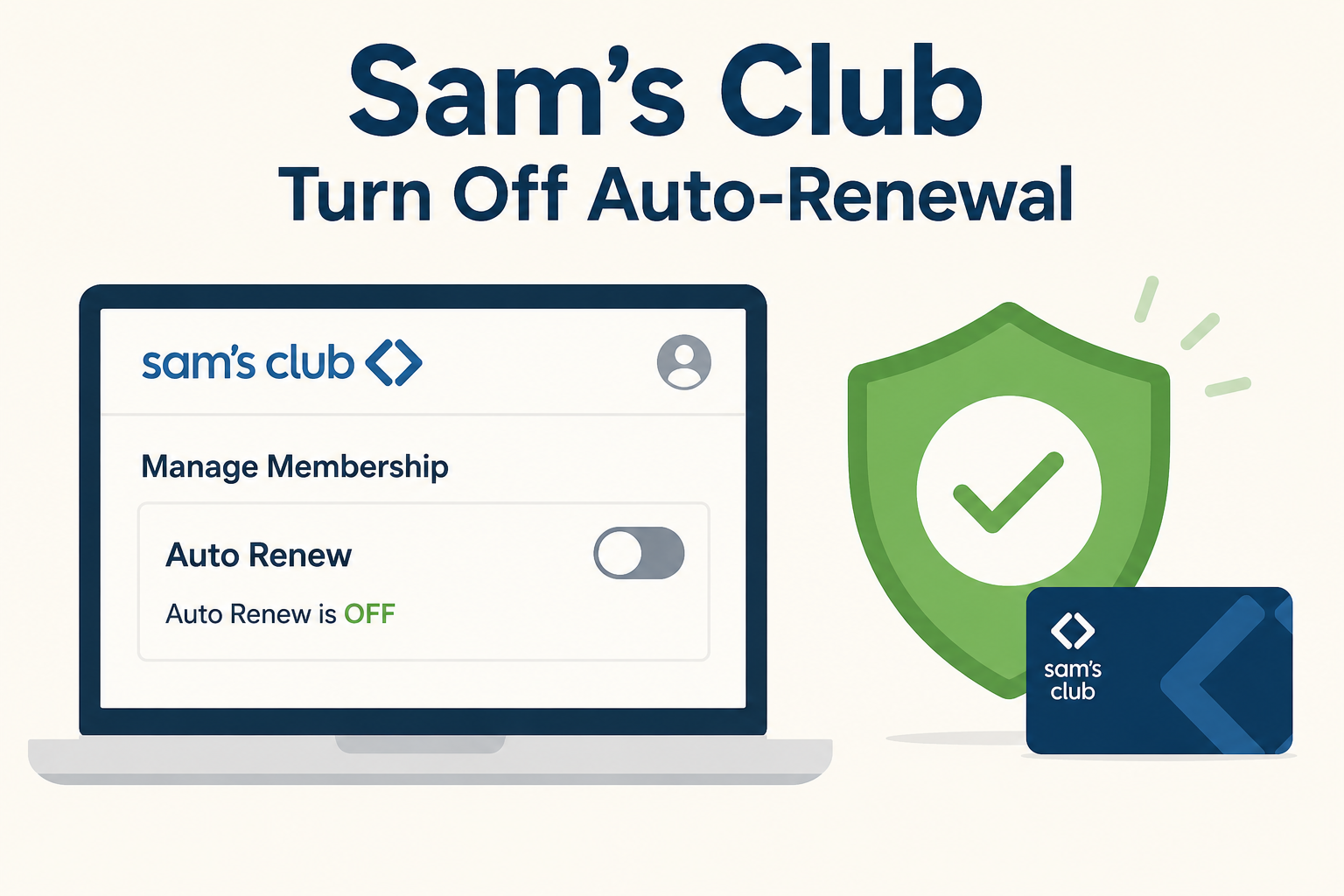 How to Cancel Sam’s Club Auto-Renewal