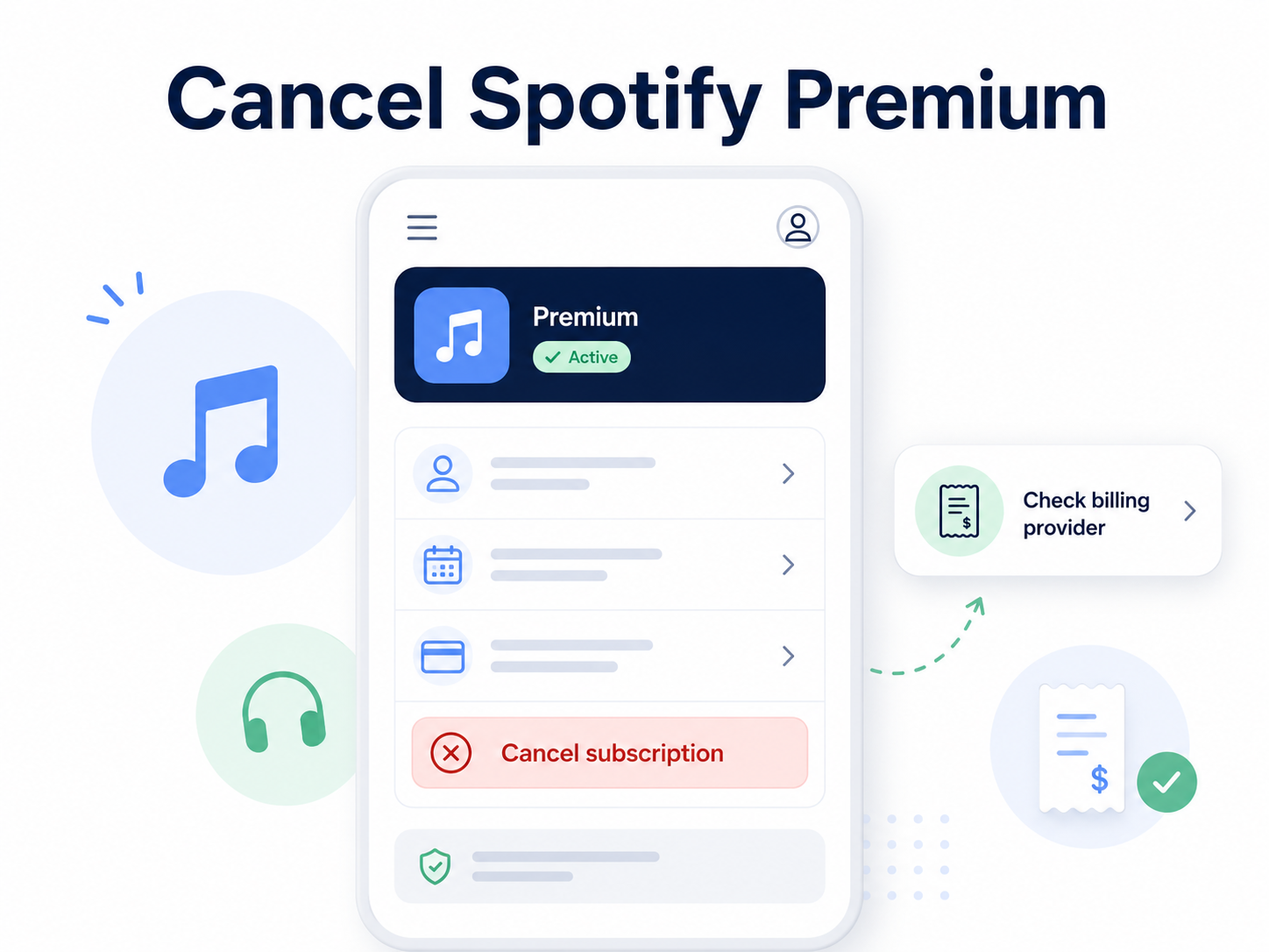 How to Cancel Spotify Premium
