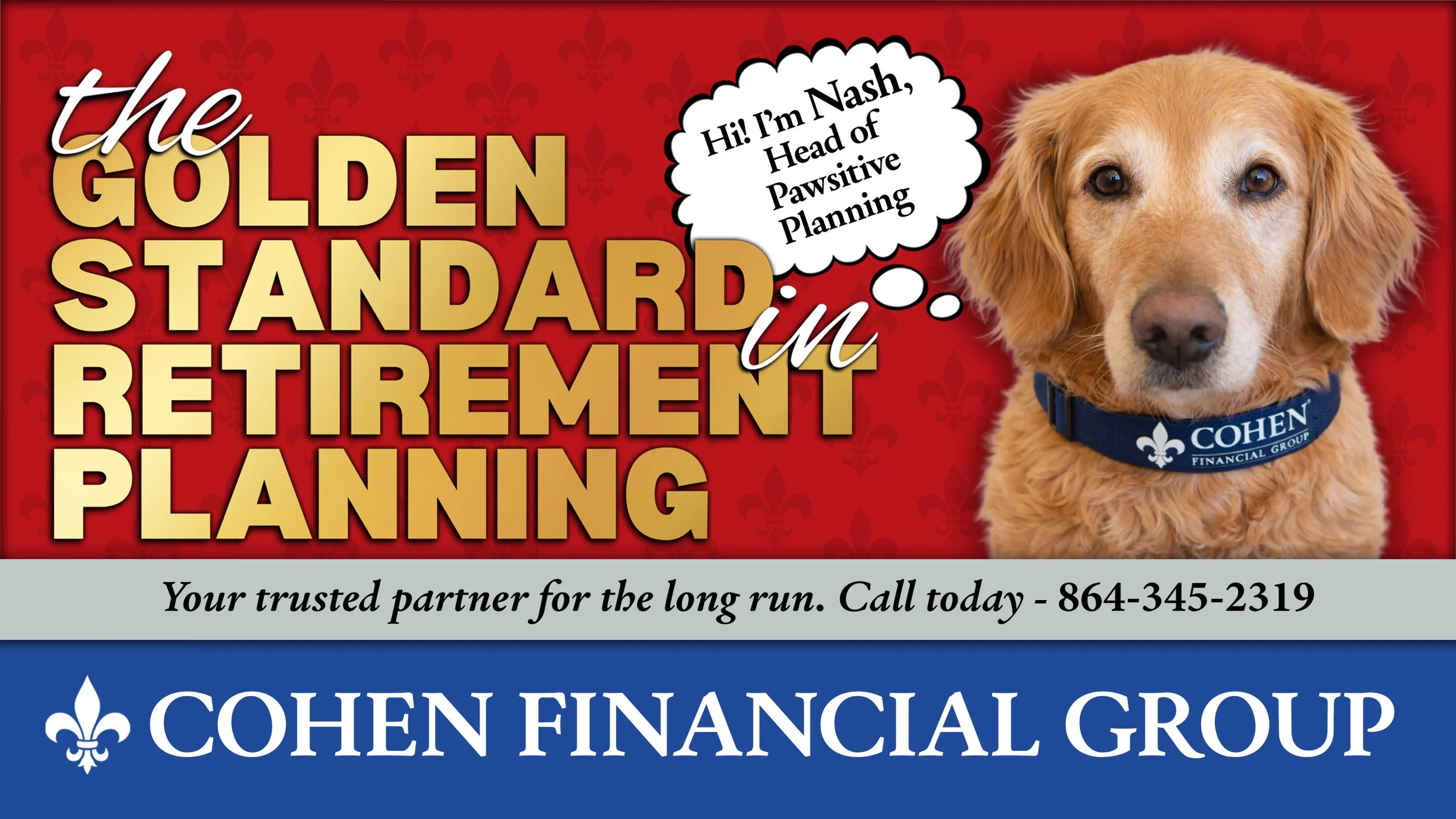 The Golden Standard in Retirement Planning highlights Cohen Financial Group's commitment to helping individuals and families prepare for retirement with confidence. Through personalized retirement income planning, investment management, Social Securi