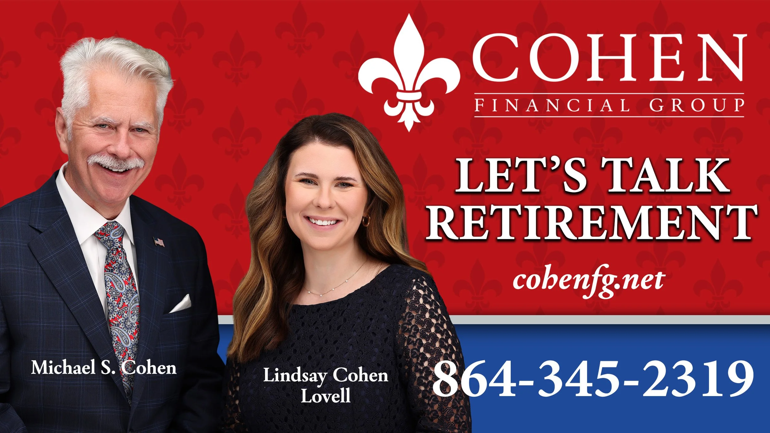 Let's Talk Retirement encourages meaningful conversations about preparing for the future. Whether you're approaching retirement, evaluating investment options, or creating an income strategy, Cohen Financial Group helps clients navigate the financial