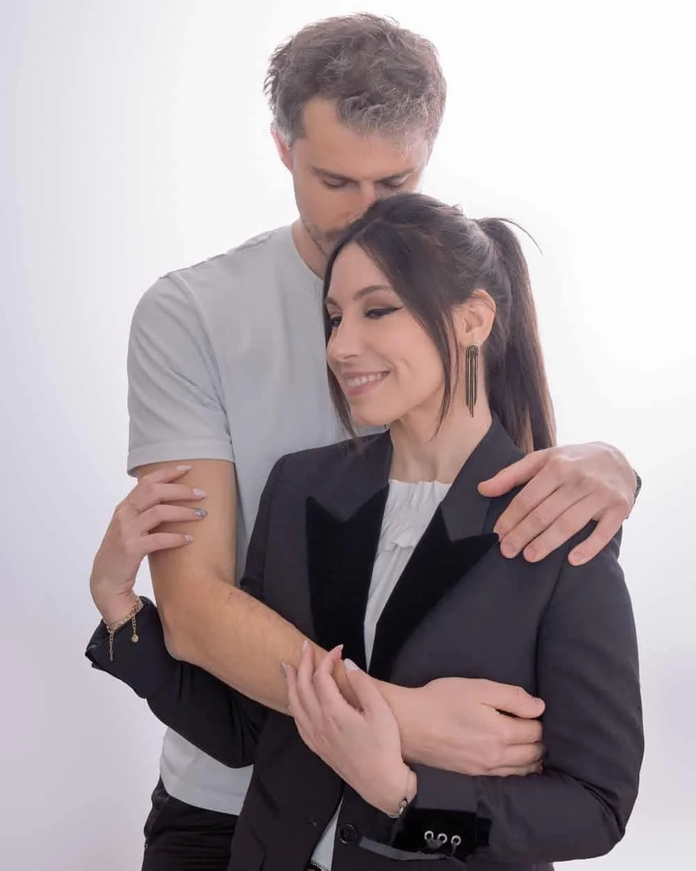 Seance photo couple Strasbourg complicite et intimite