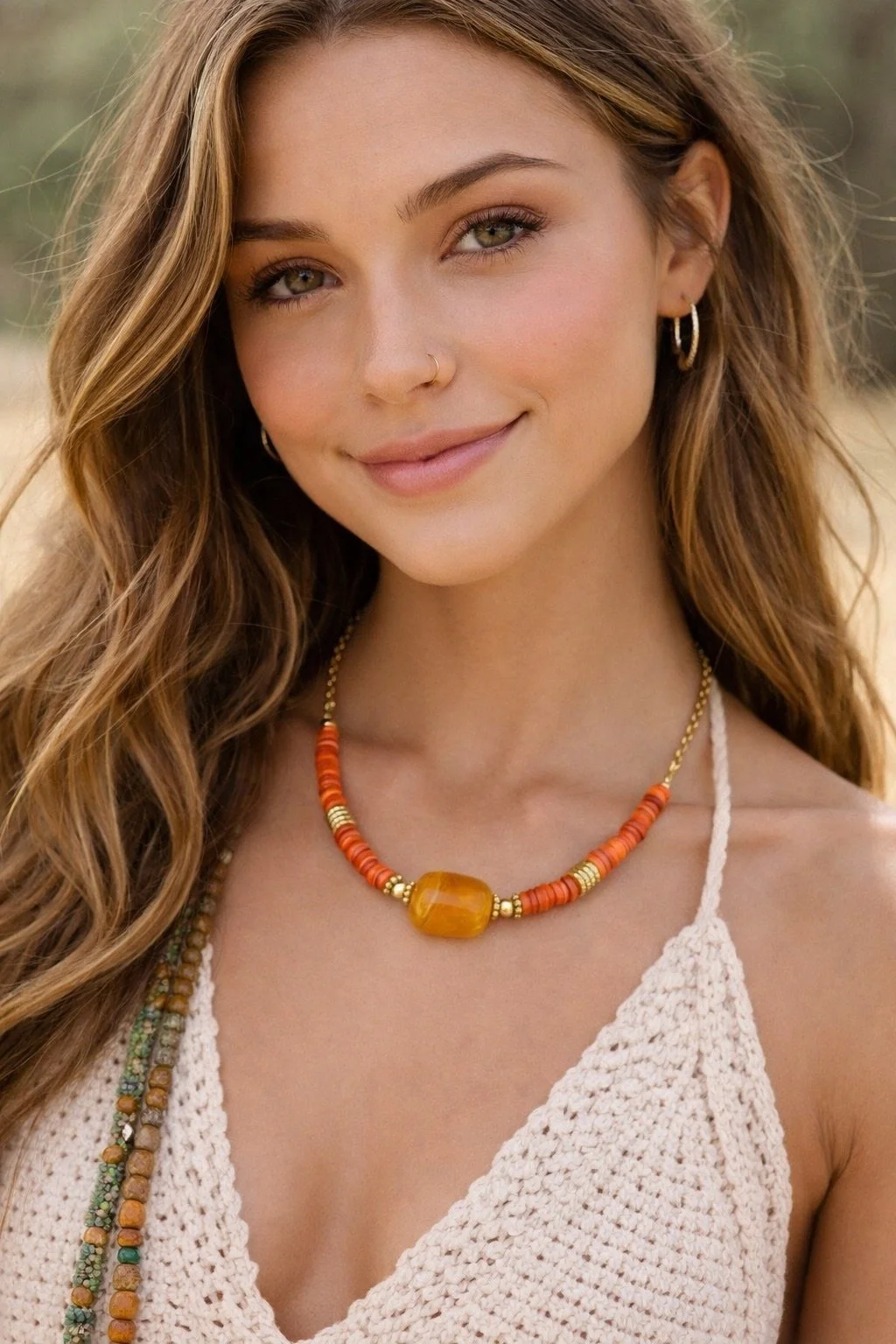 Shell Beads Necklace