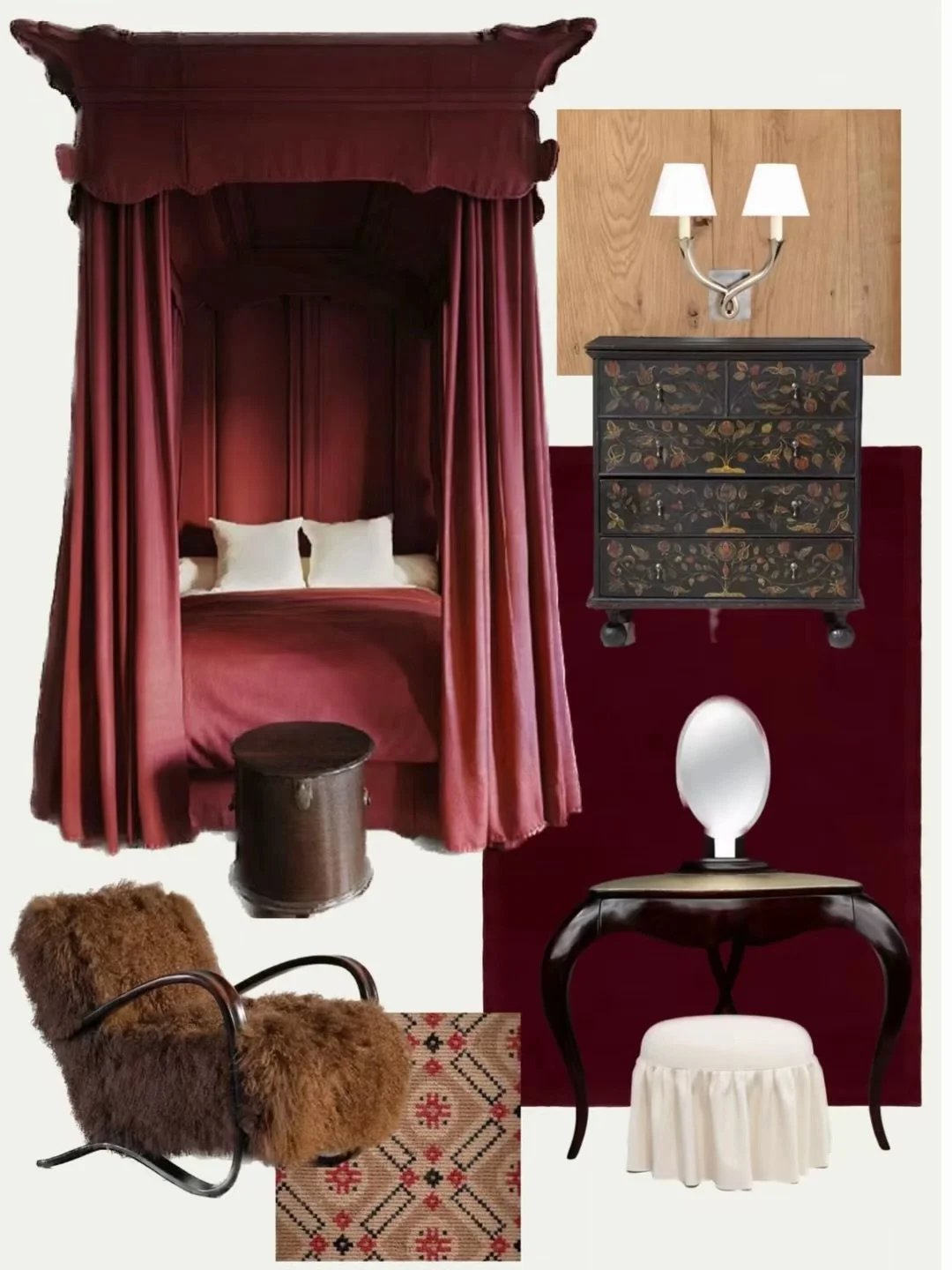 chalet master bedroom