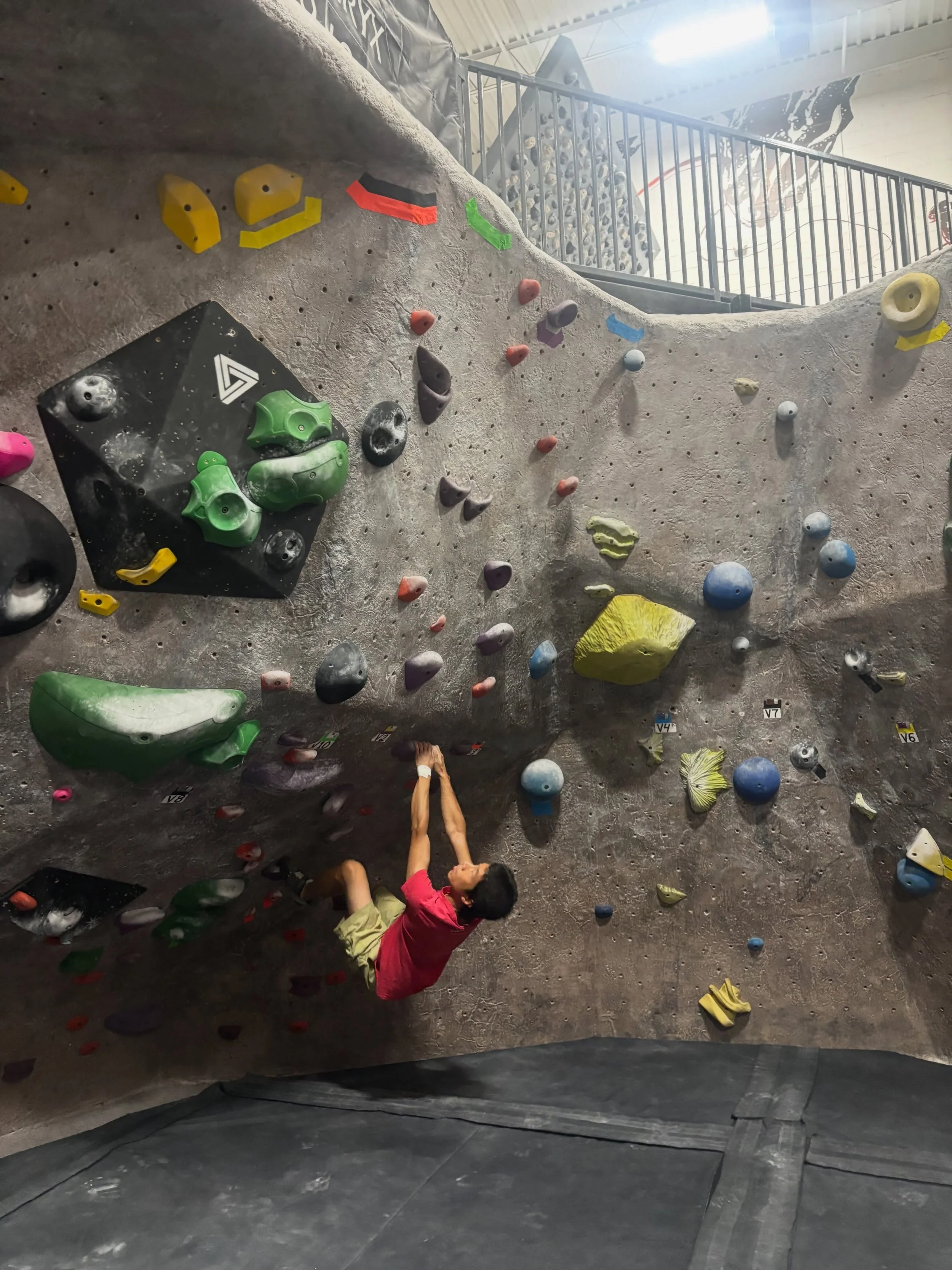 Everyone has been loving the boulders in the front cave!

New beta unlock!

V4 presented by Ryan

Bat hang action 🦇

V6 presented by Ryan