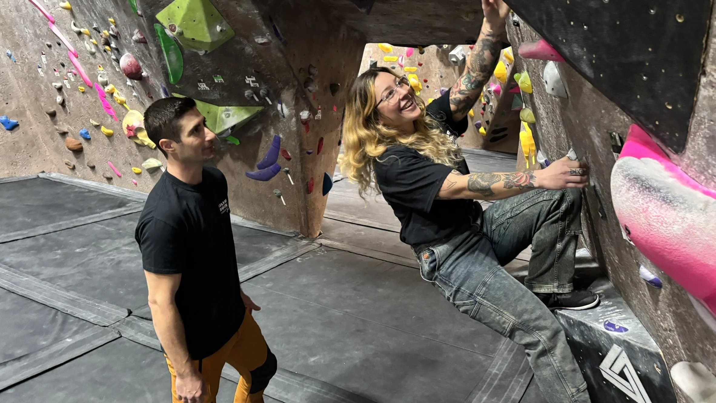 Personal Training Programs at Island Rock can include boulder, top roping, strength training, cardio, lead climbing, or more! Each client receives a custom built curriculum designed around their needs with their own specific goals in mind. 