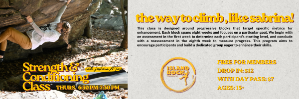 Classes at Island Rock - Strength and Conditioning