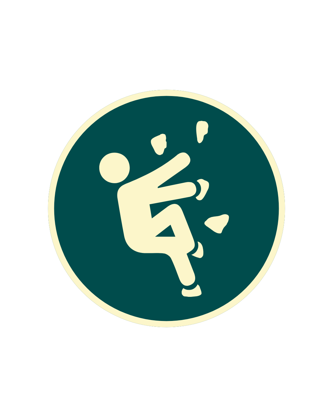 Island Rock Climbing Gym Emoji Beacon