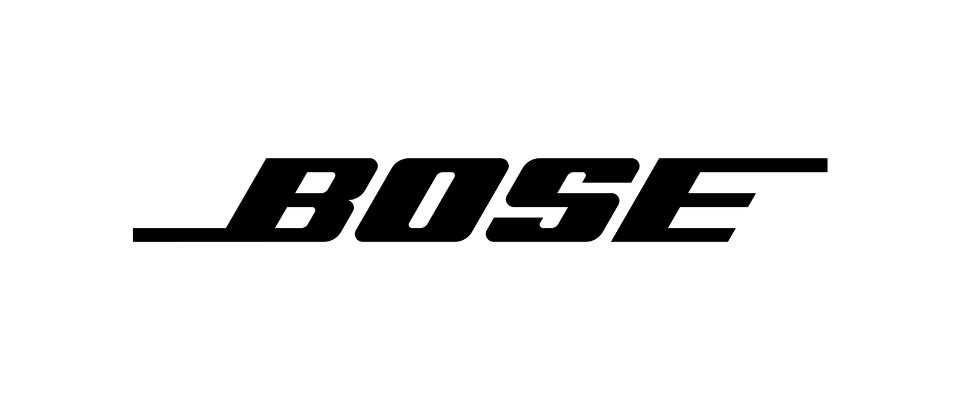 Bose logo in black text on a white background.