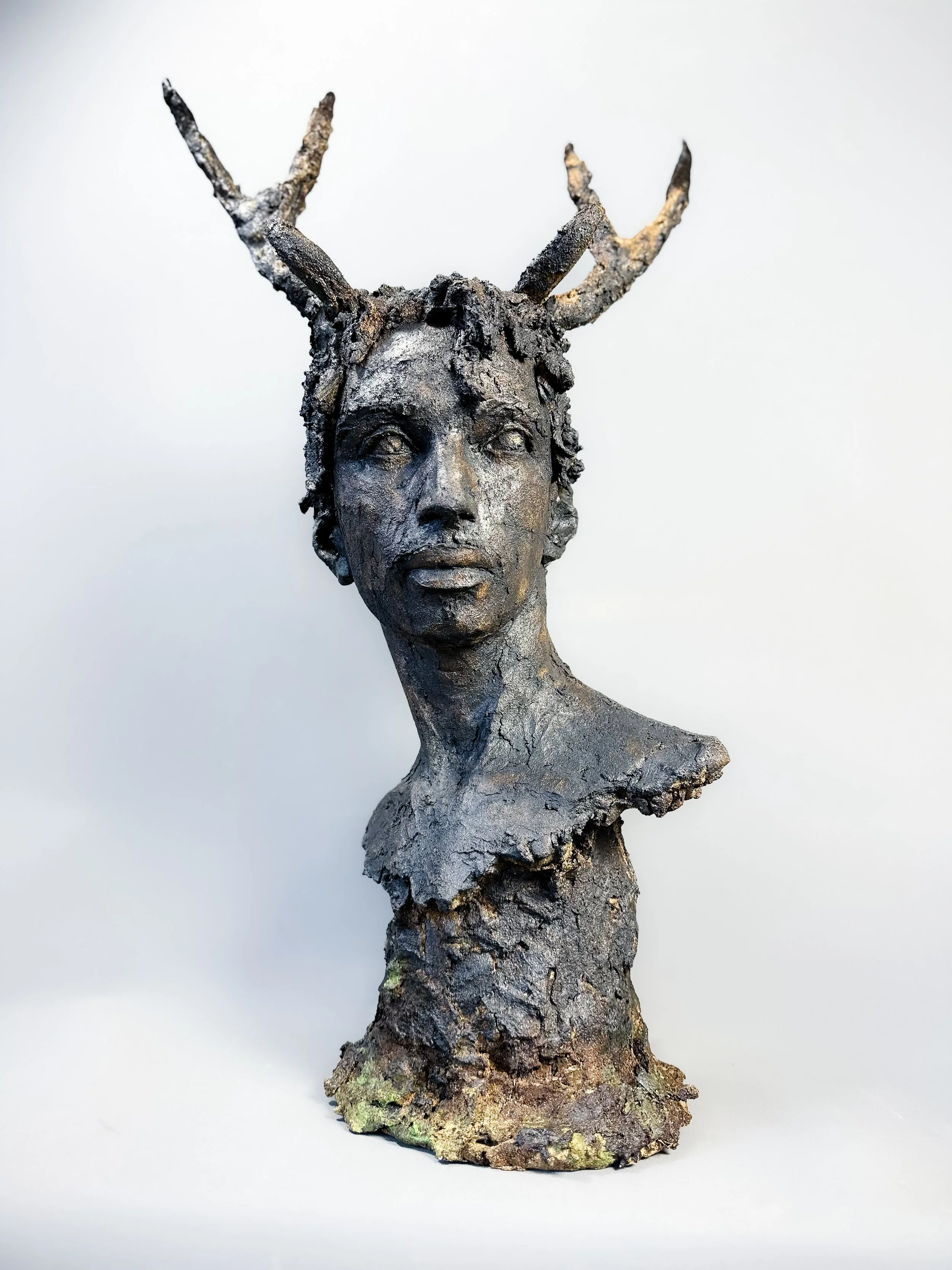 Wild Watcher sculpture by Eve Shepherd