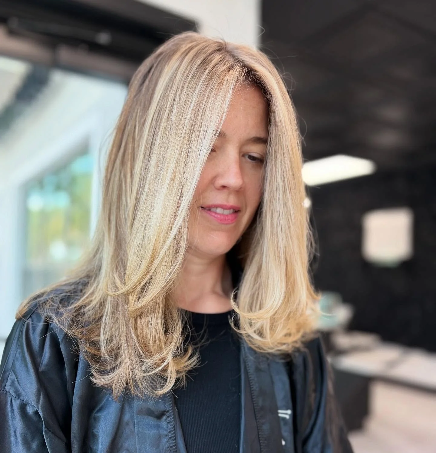 &quot;Ready to unleash your inner bombshell? 💣 Get ready to slay with stunning layers and a livid-in balayage look for the ultimate babe vibes! 🔥 Click the link in our bio to book your appointment now. #BombshellLayers #LividInBalayage #HairGoals&q