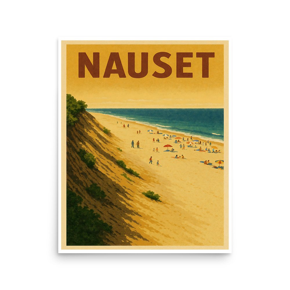 Nauset Beach Art Print Cape Cod Print | Nauset Beach Cape Cod Poster | Nauset Beach Cape Cod wall art
