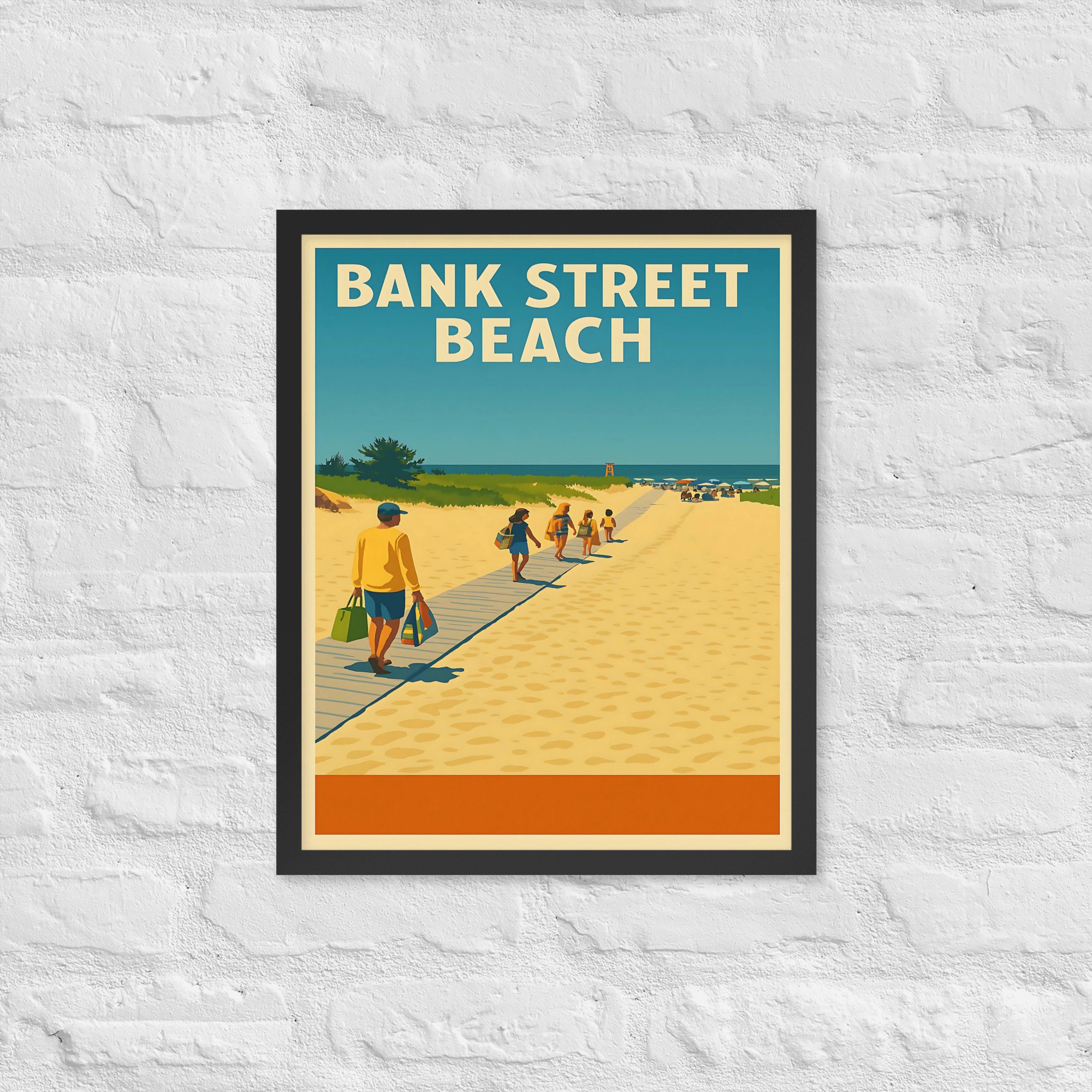 Bank Street Beach Art Print Cape Cod Print | Bank Street Beach Cape Cod Poster | Bank Street Beach Cape Cod wall art