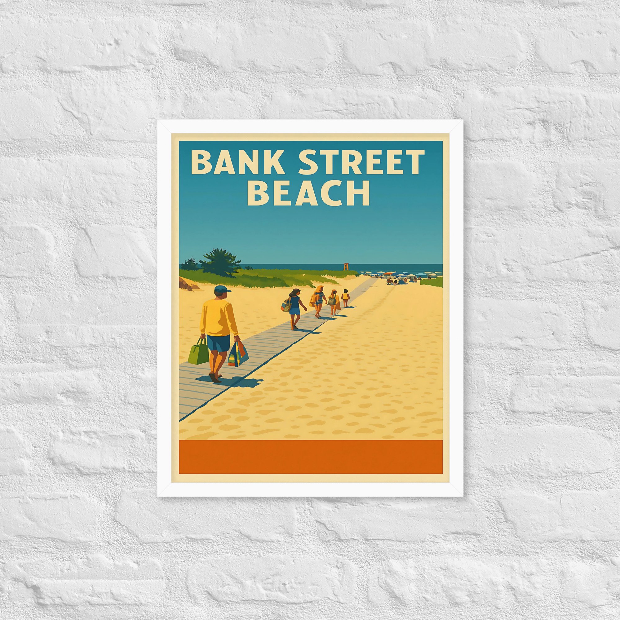 Bank Street Beach Art Print Cape Cod Print | Bank Street Beach Cape Cod Poster | Bank Street Beach Cape Cod wall art