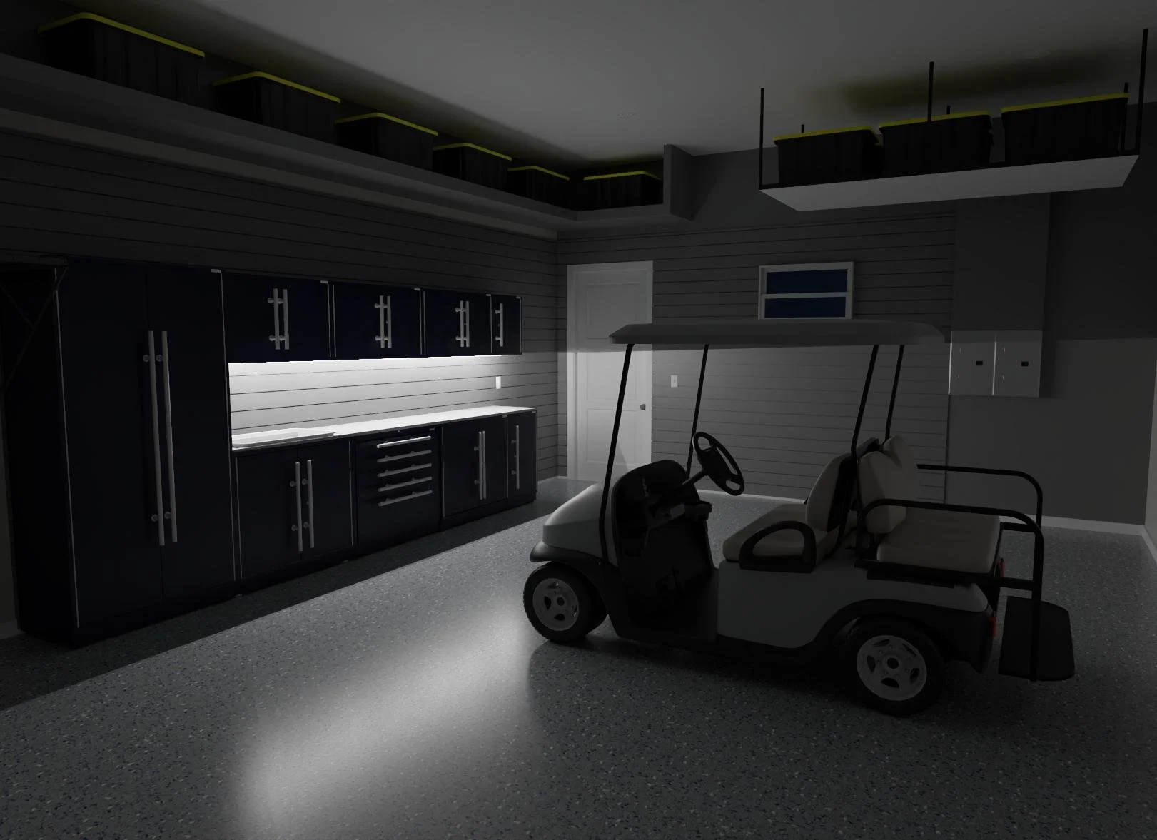 Punta Gorda Isles Garage Remodel Design Renderings