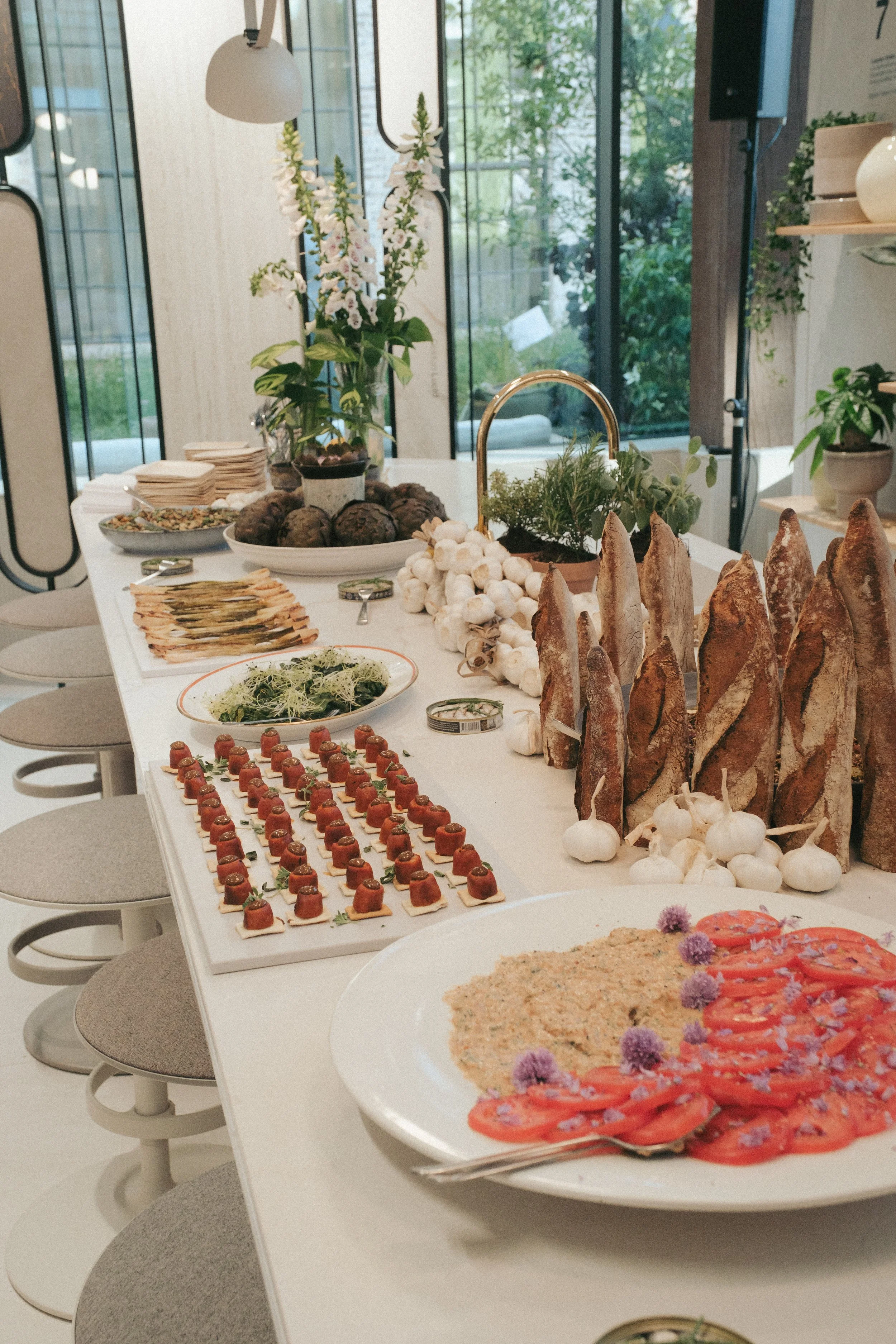 Mixed tapas table