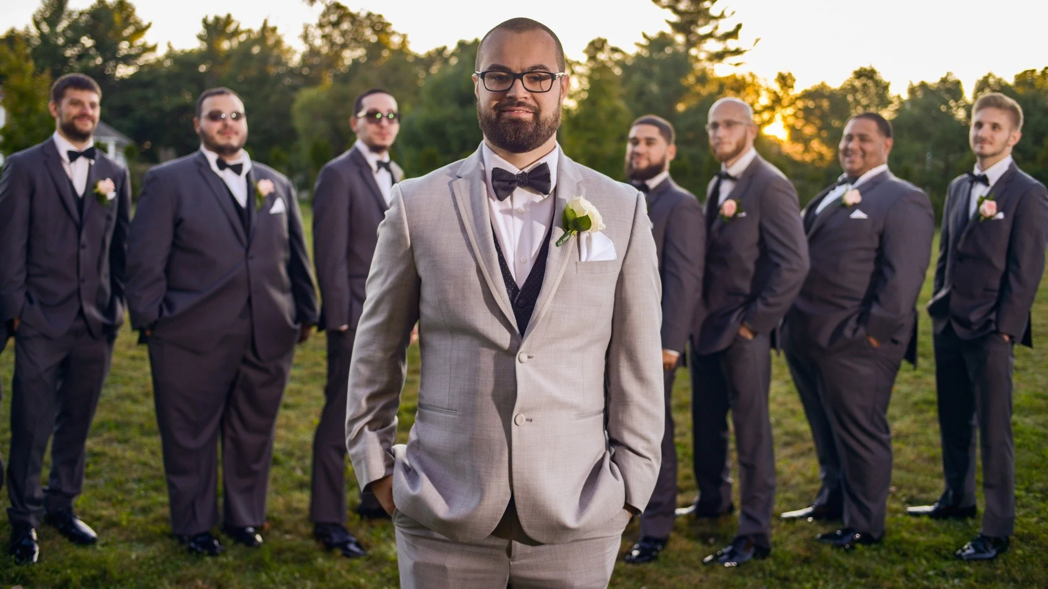 A good crew makes all the difference. Weddings aren&rsquo;t just about the vows. They&rsquo;re about the people who helped you become the version of yourself that was ready to say them.

#fernHollowWeddings #weddingparty #groomsmenstyle #documentaryw