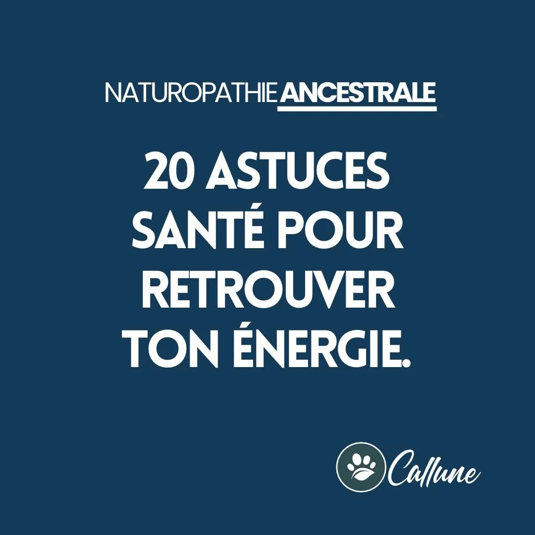 🌞 20 astuces sant&eacute; pour retrouver ton &eacute;nergie.

Promis, tu ne trouveras pas de matcha ou de poudre magique dans mes astuces.

L&rsquo;&eacute;nergie c&rsquo;est un processus bien plus complexe.
Il faut de nombreux nutriments associ&eac